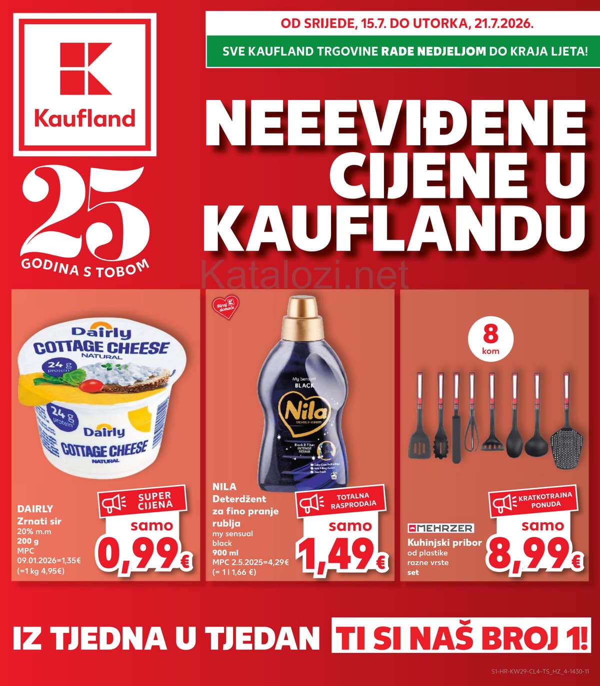 Stranica 1. Kaufland kataloga - Neviđene cijene
