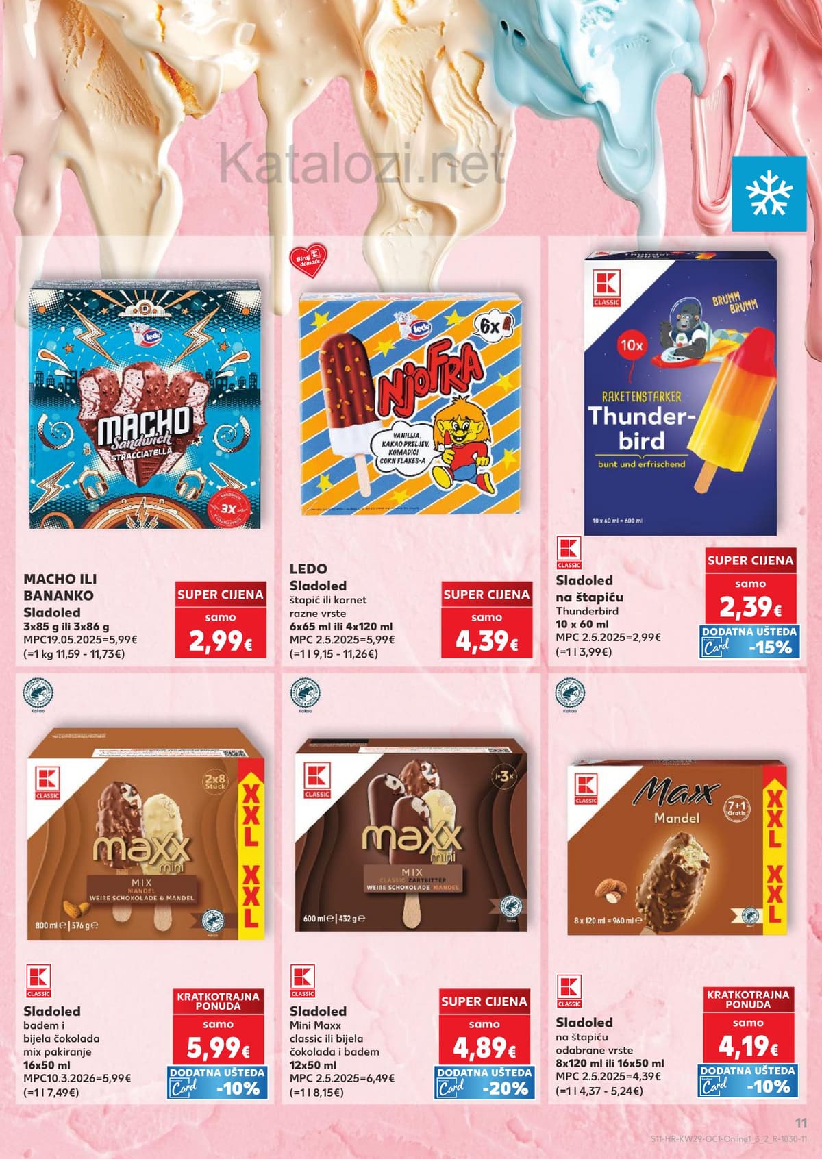 Stranica 11. Kaufland kataloga - Pizza, burger, sladoledi ...