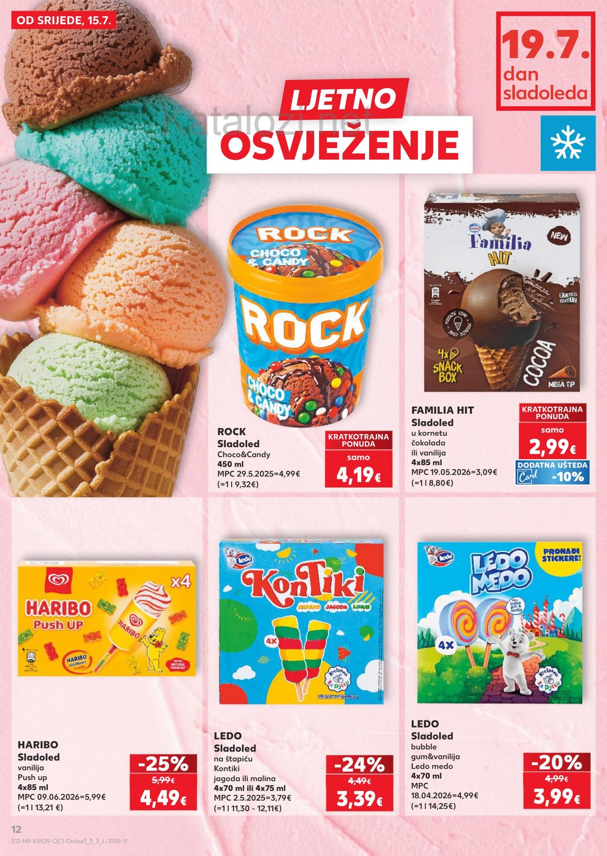 Stranica 12. Kaufland kataloga - Pizza, burger, sladoledi ...