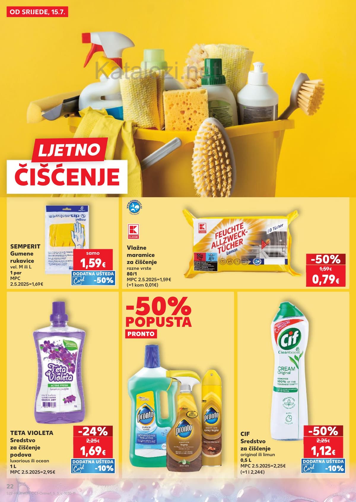 Stranica 22. Kaufland kataloga - Pizza, burger, sladoledi ... od 16.07.2026
