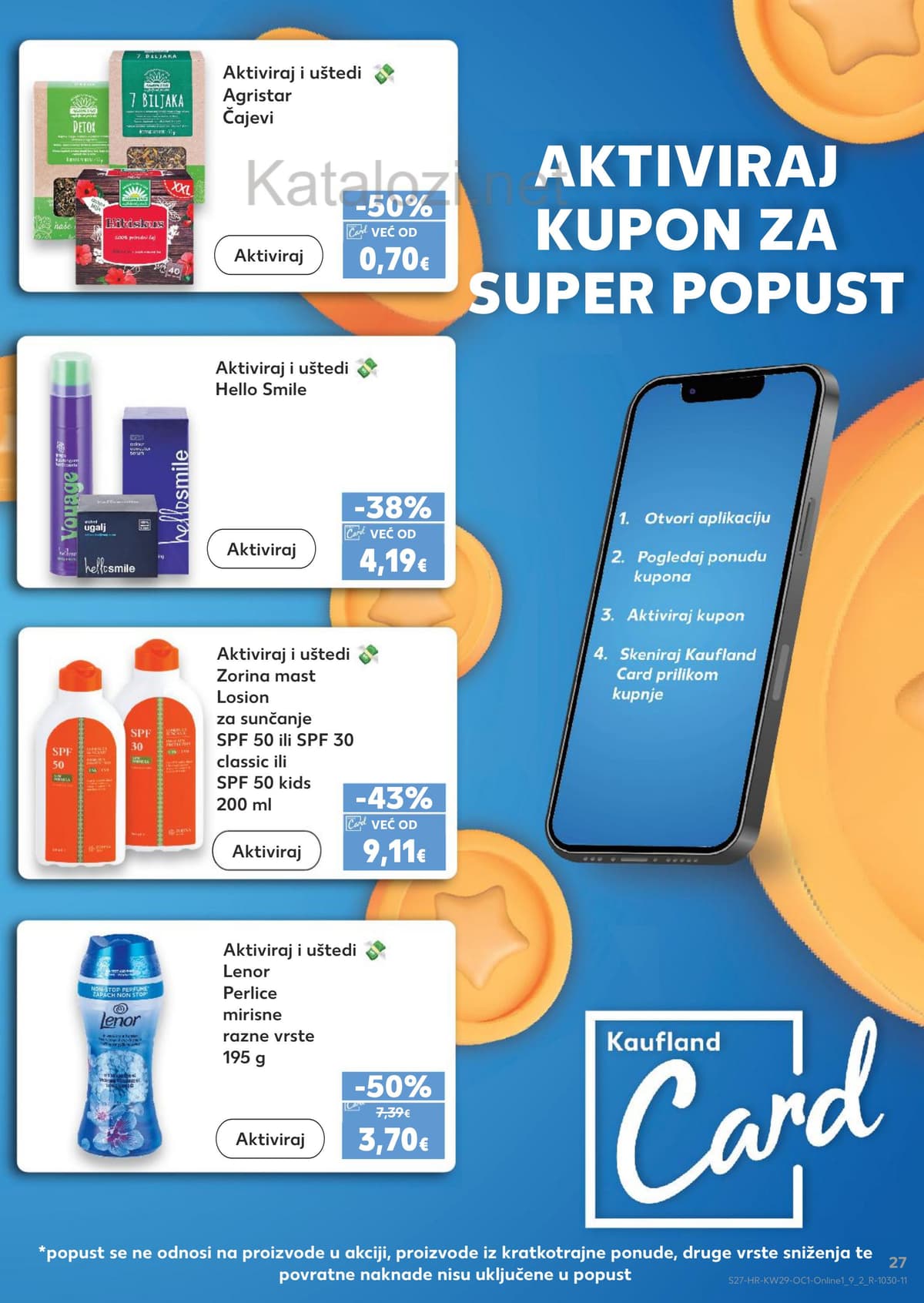 Stranica 27. Kaufland kataloga - Pizza, burger, sladoledi ... od 16.07.2026