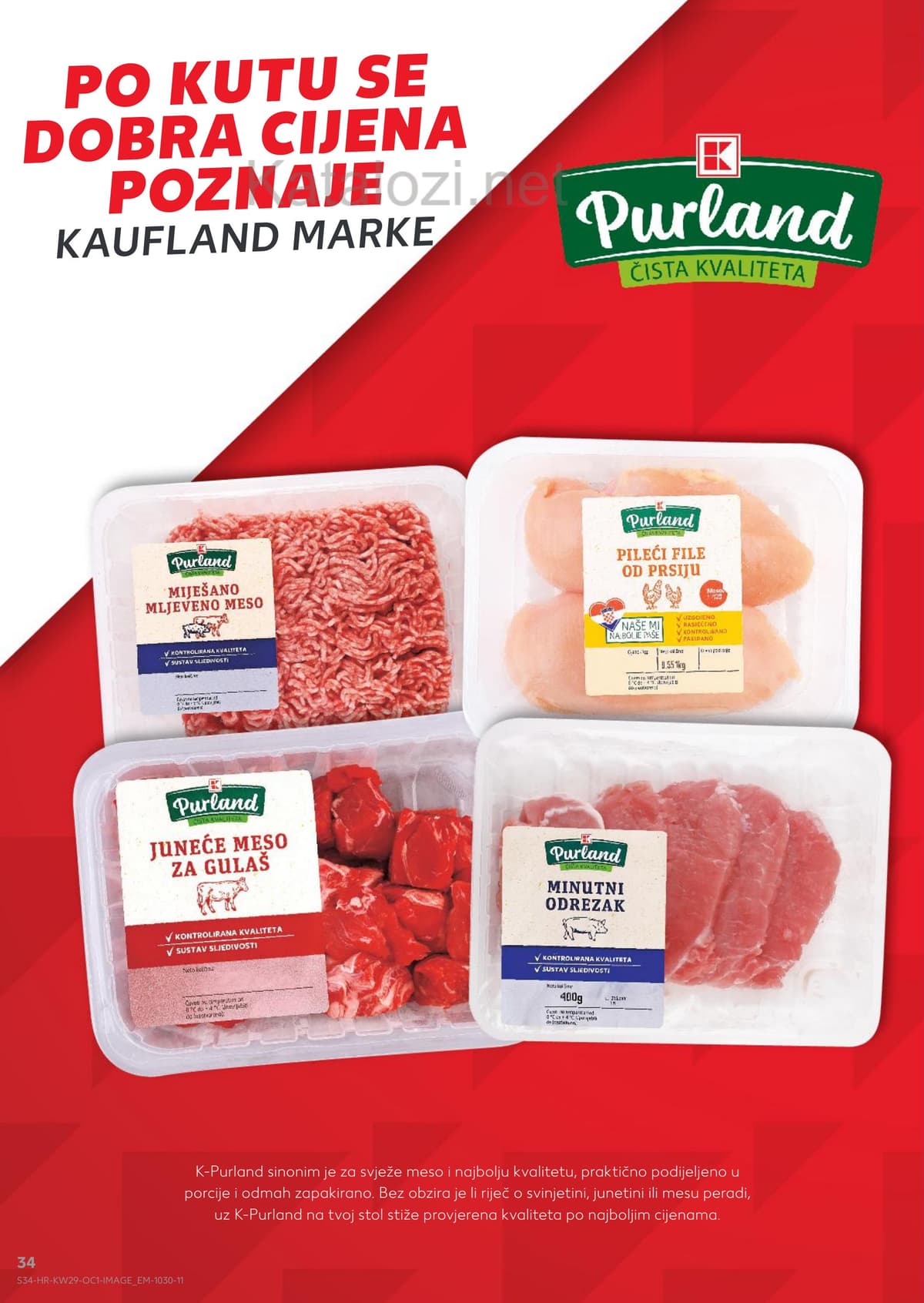 Stranica 34. Kaufland kataloga - Pizza, burger, sladoledi ... od 16.07.2026