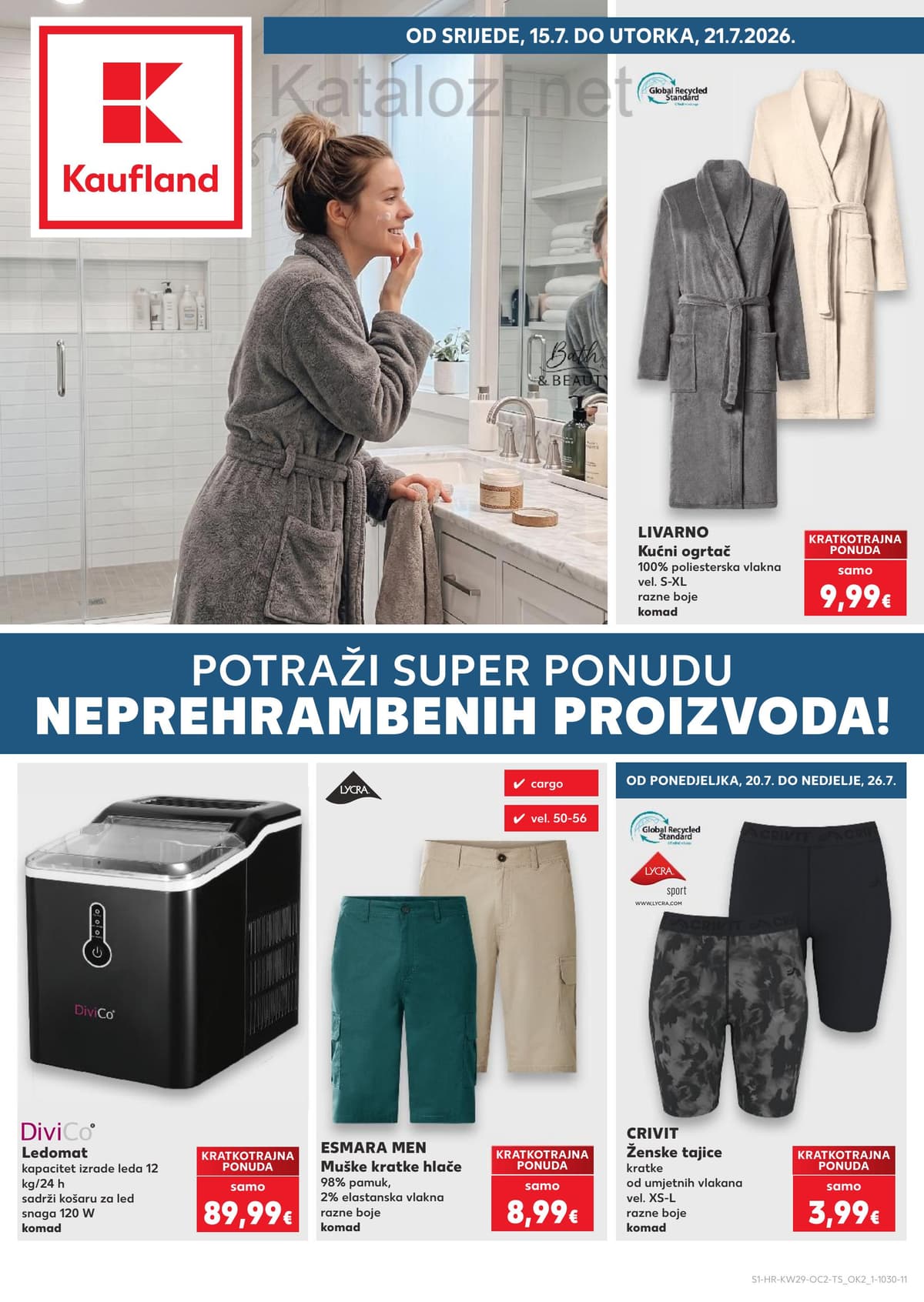 Stranica 1. Kaufland kataloga - Neprehrambeni Proizvodi od 16.07.2026