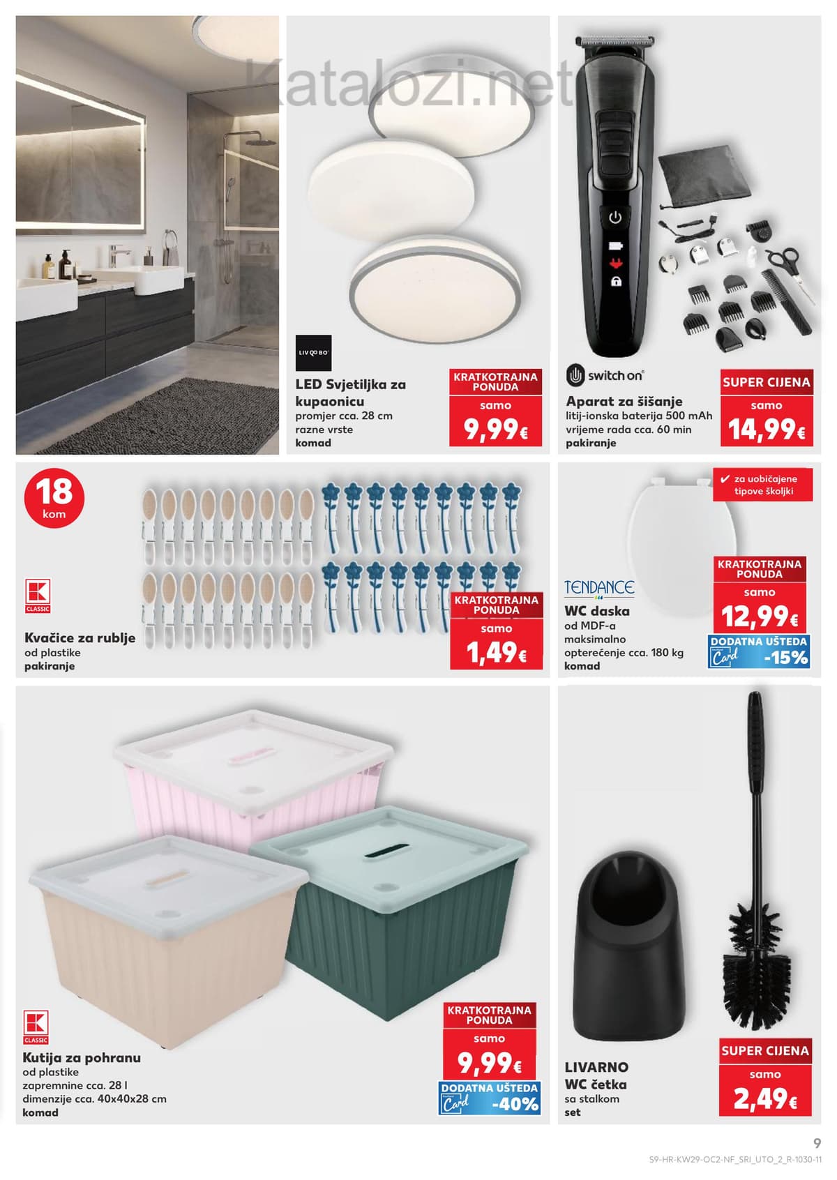 Stranica 9. Kaufland kataloga - Neprehrambeni Proizvodi