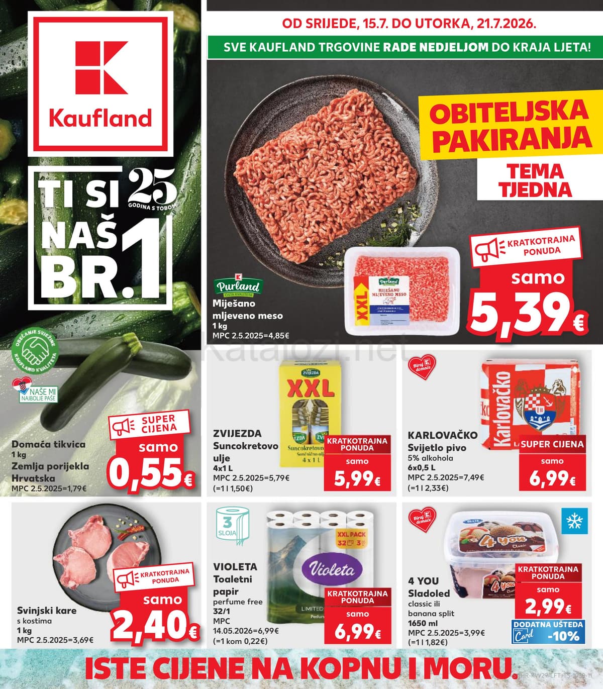 Stranica 1. Kaufland kataloga - Tjedna Akcija