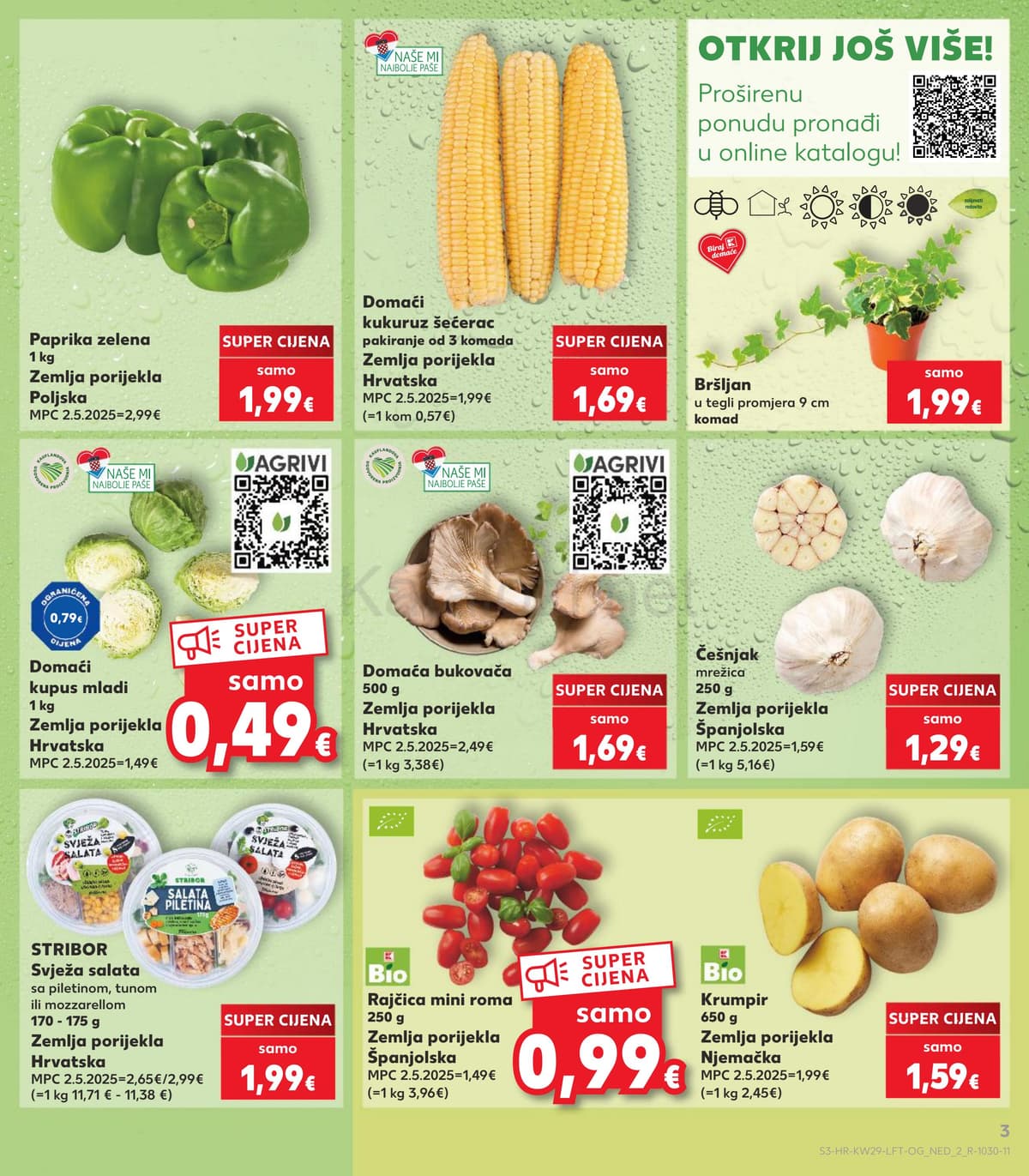 Stranica 3. Kaufland kataloga - Tjedna Akcija od 16.07.2026