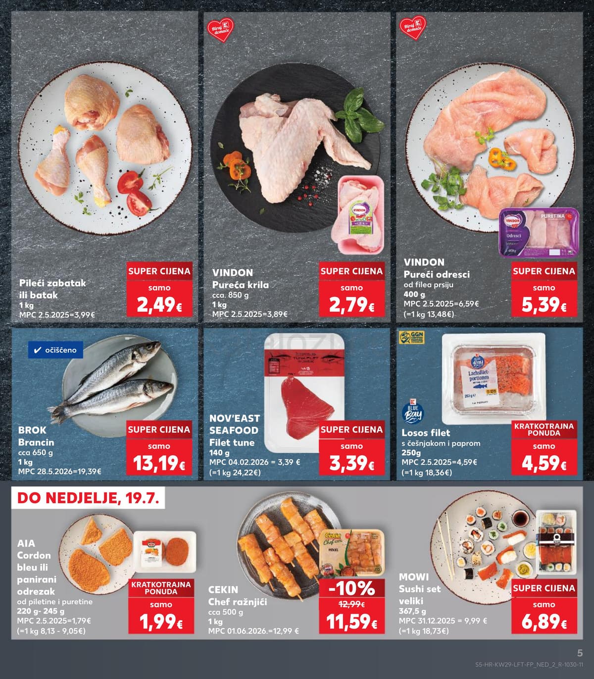 Stranica 5. Kaufland kataloga - Tjedna Akcija od 16.07.2026