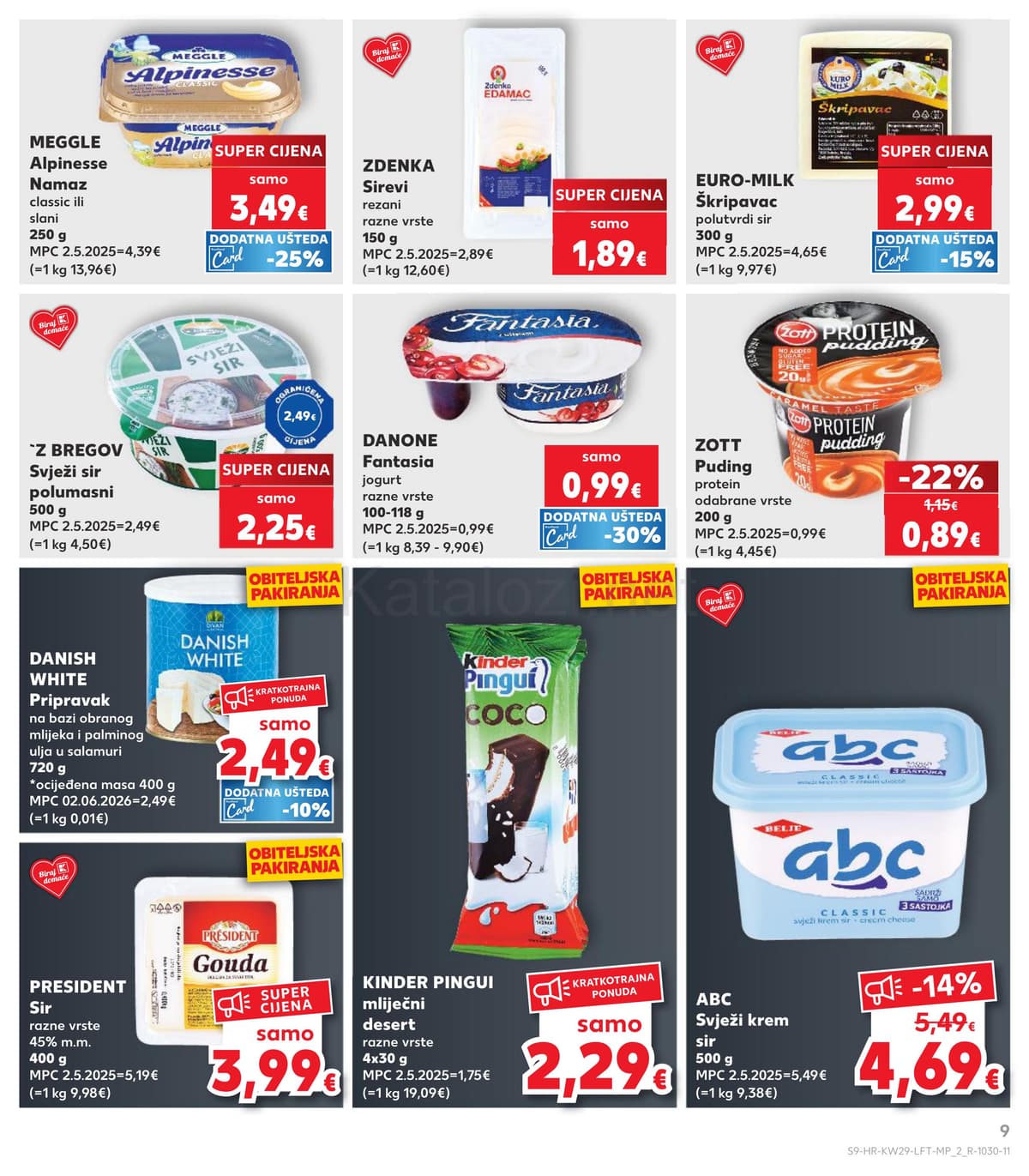 Stranica 9. Kaufland kataloga - Tjedna Akcija od 16.07.2026