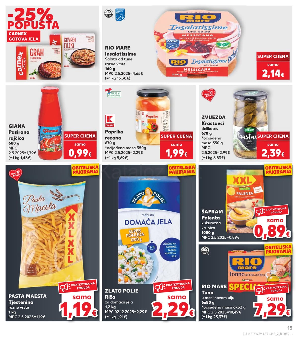 Stranica 15. Kaufland kataloga - Tjedna Akcija
