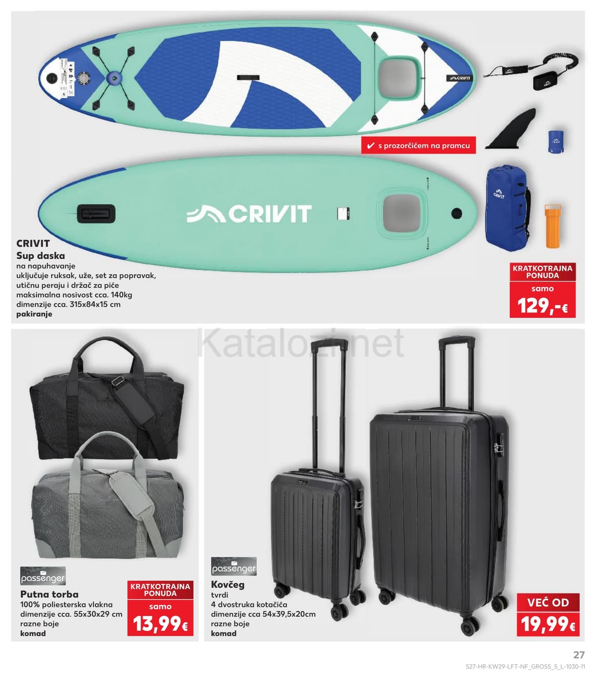 Stranica 27. Kaufland kataloga - Tjedna Akcija od 16.07.2026