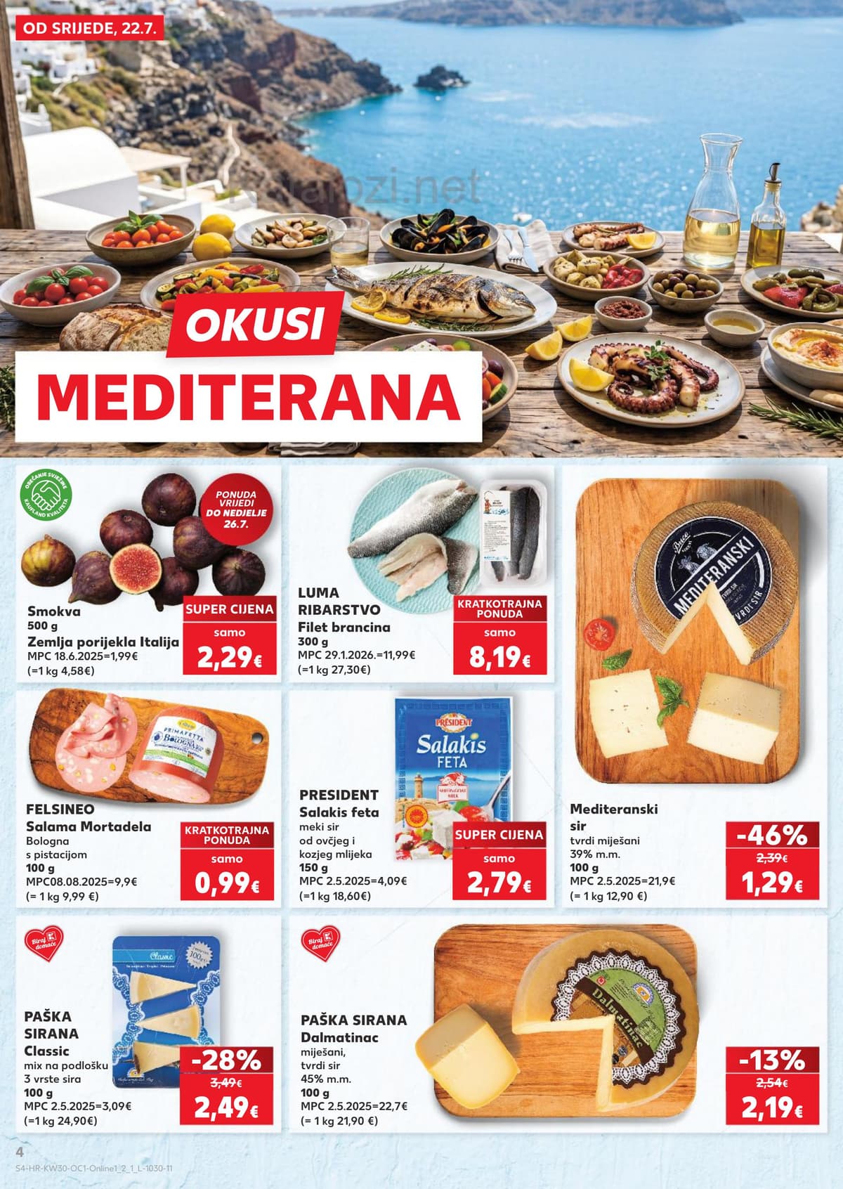 Stranica 4. Kaufland kataloga - Mediteran, bio, zaštita od sunca...