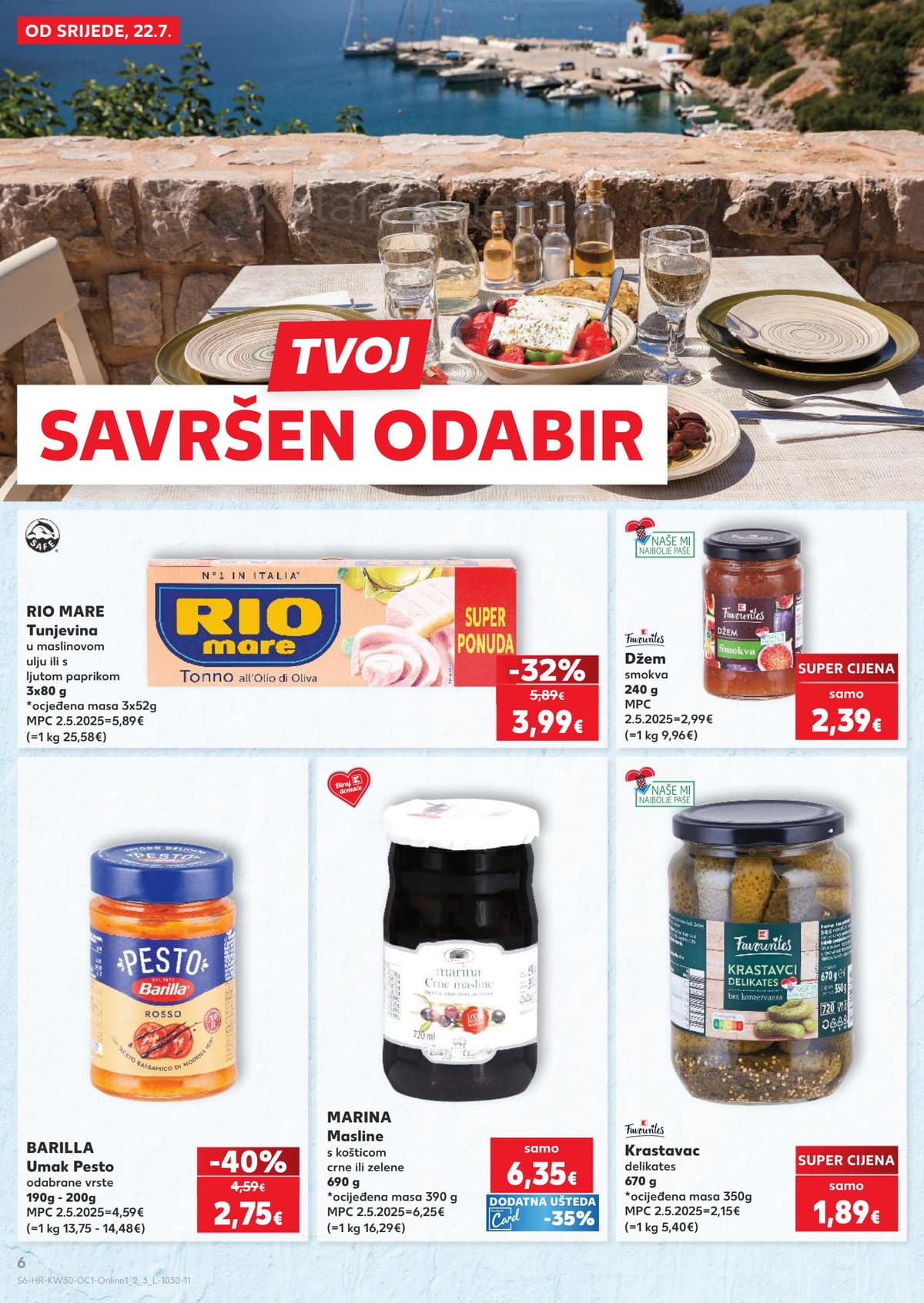Stranica 6. Kaufland kataloga - Mediteran, bio, zaštita od sunca... od 23.07.2026.
