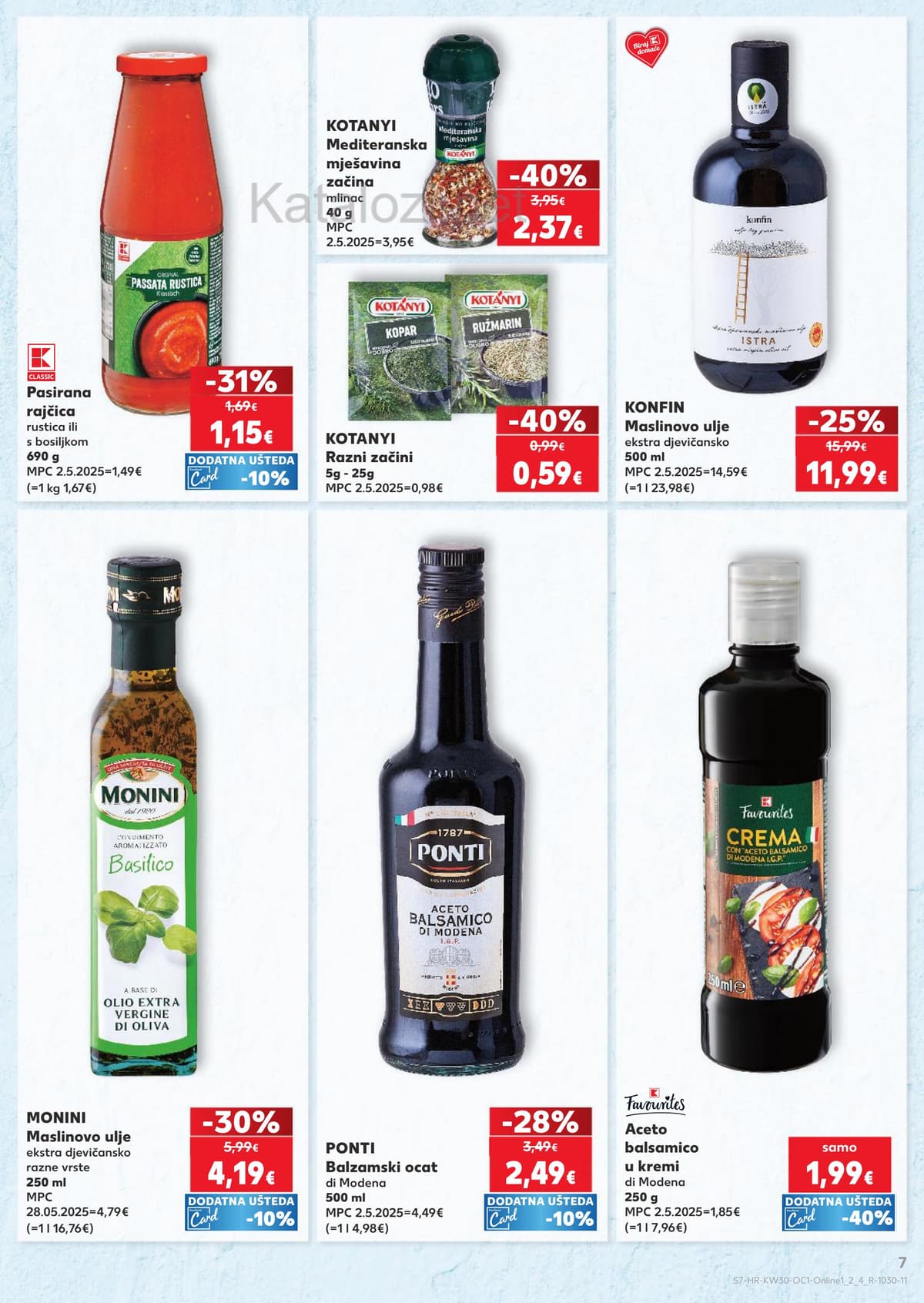 Stranica 7. Kaufland kataloga - Mediteran, bio, zaštita od sunca...