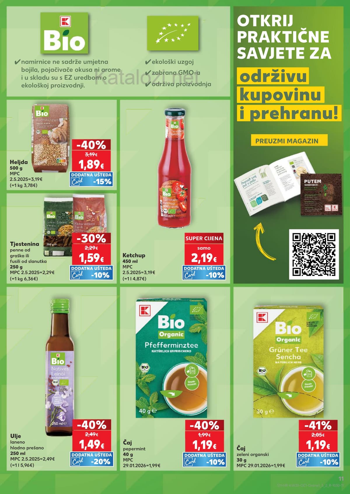 Stranica 11. Kaufland kataloga - Mediteran, bio, zaštita od sunca...