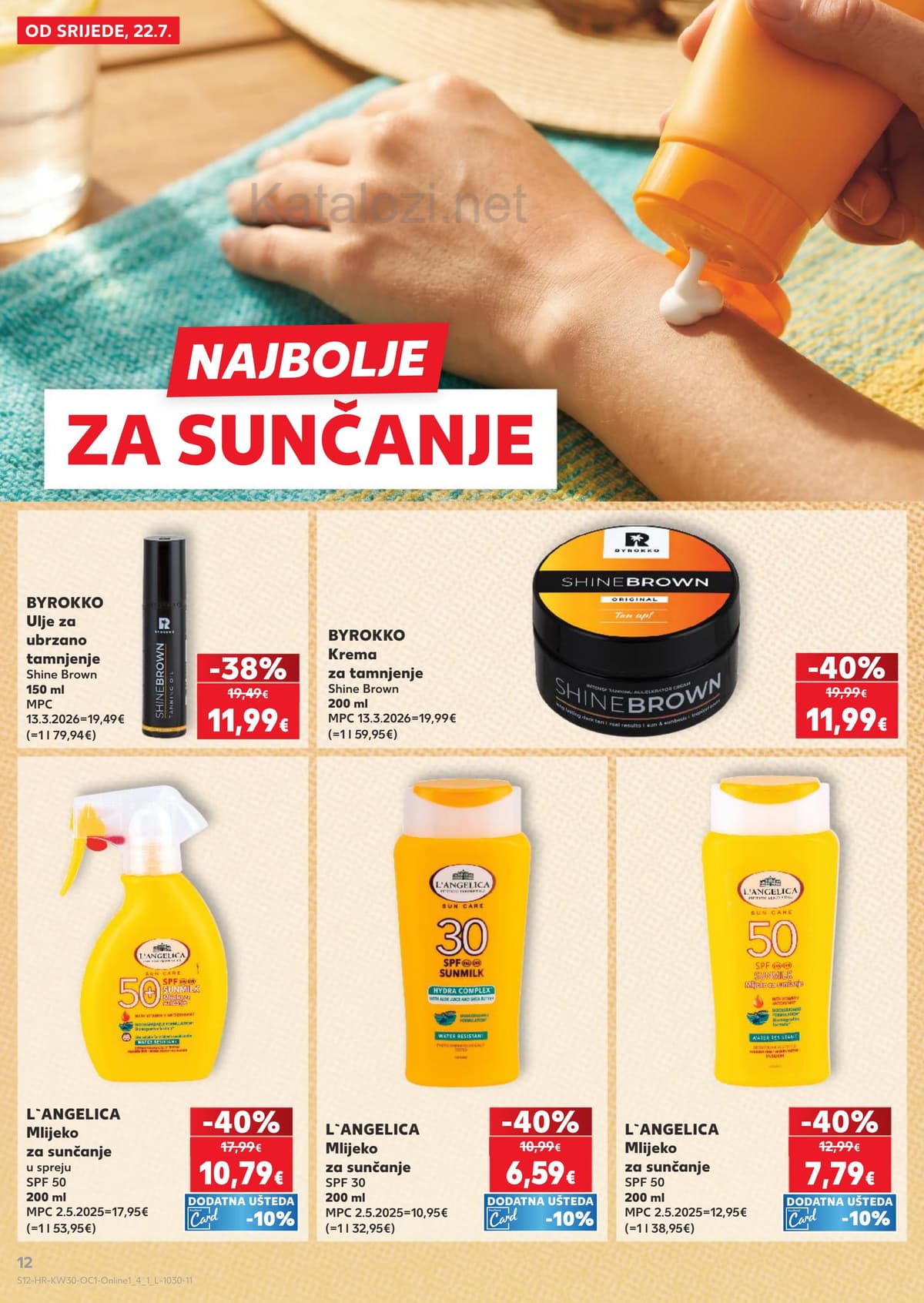 Stranica 12. Kaufland kataloga - Mediteran, bio, zaštita od sunca...
