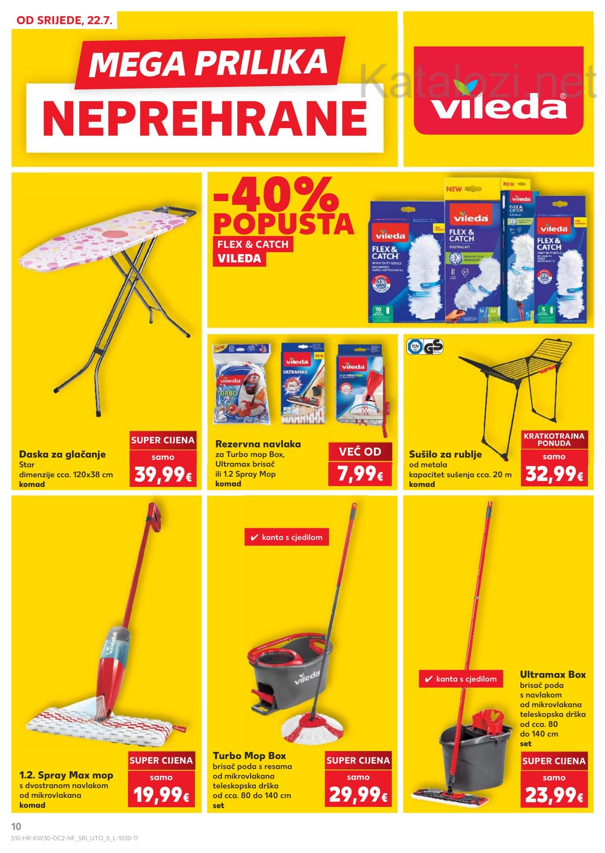 Stranica 10. Kaufland kataloga - Neprehrambeni Proizvodi od 23.07.2026.