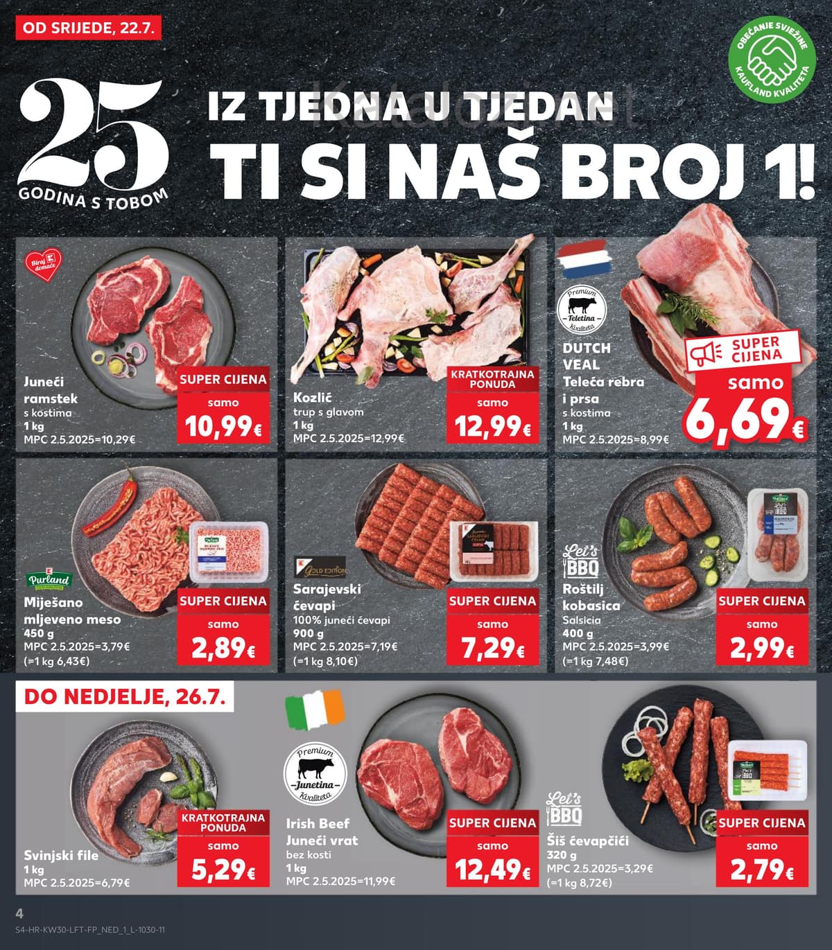 Stranica 4. Kaufland kataloga - Tjedna Akcija od 23.07.2026.