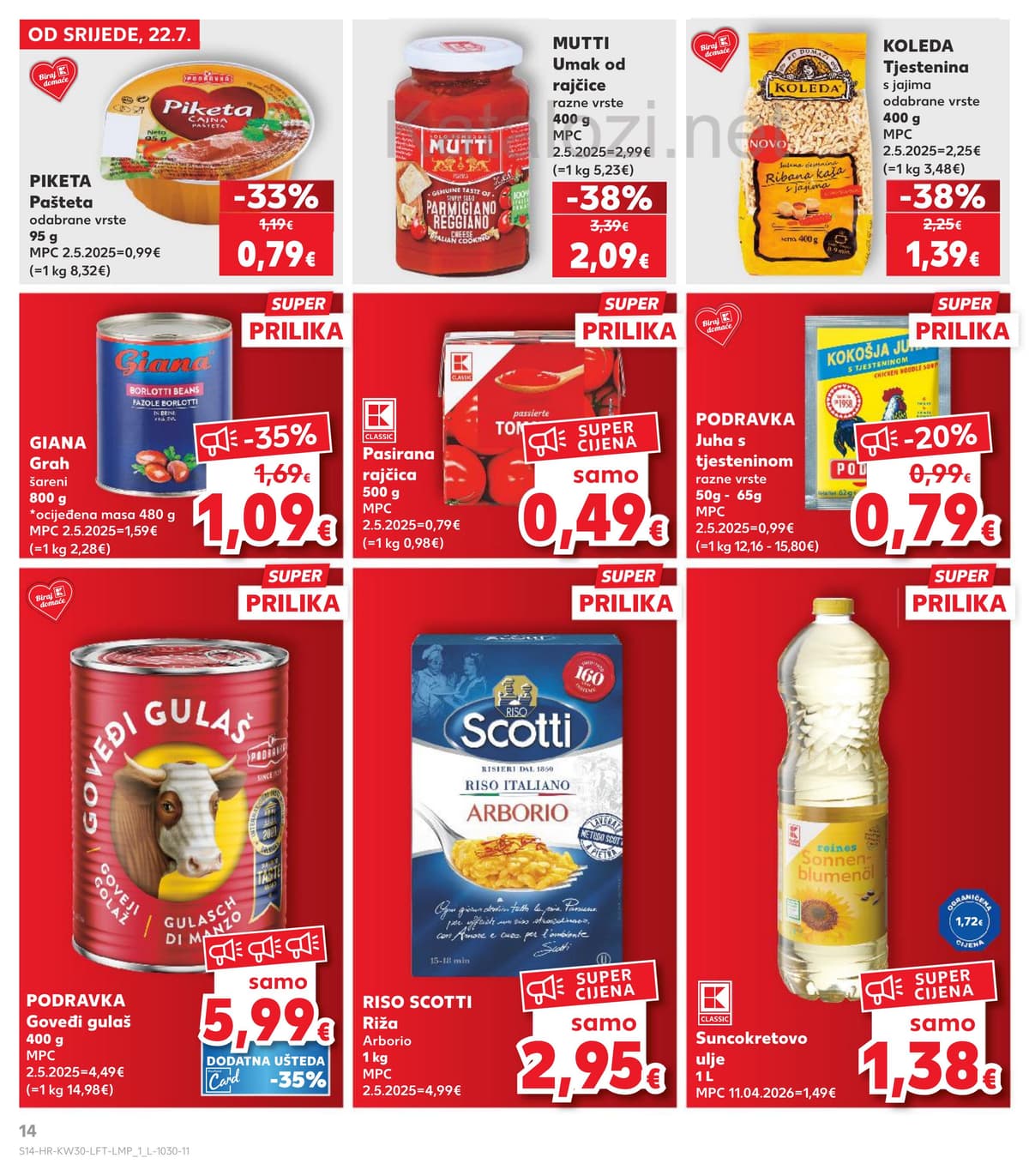 Stranica 14. Kaufland kataloga - Tjedna Akcija
