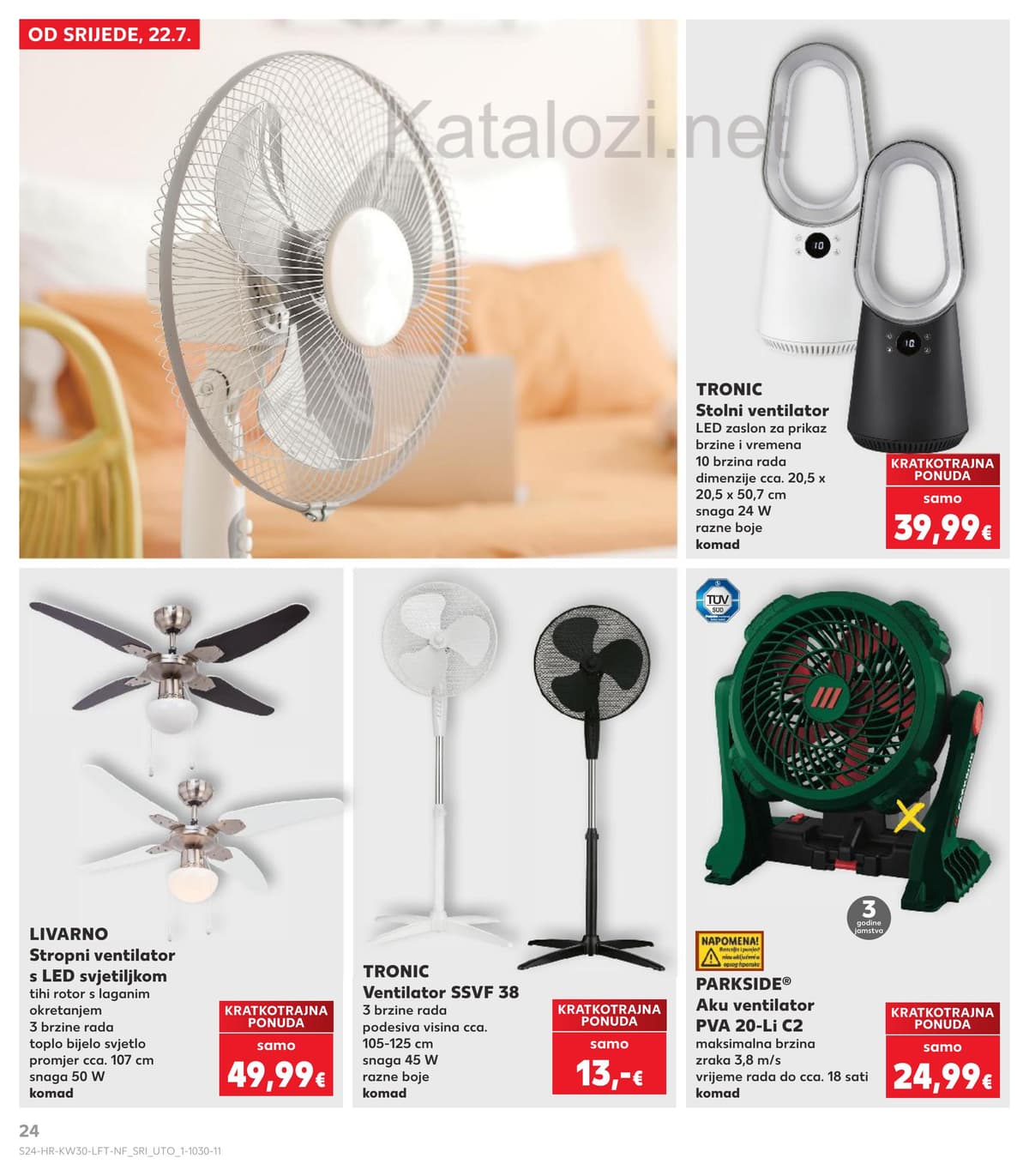 Stranica 24. Kaufland kataloga - Tjedna Akcija od 23.07.2026.