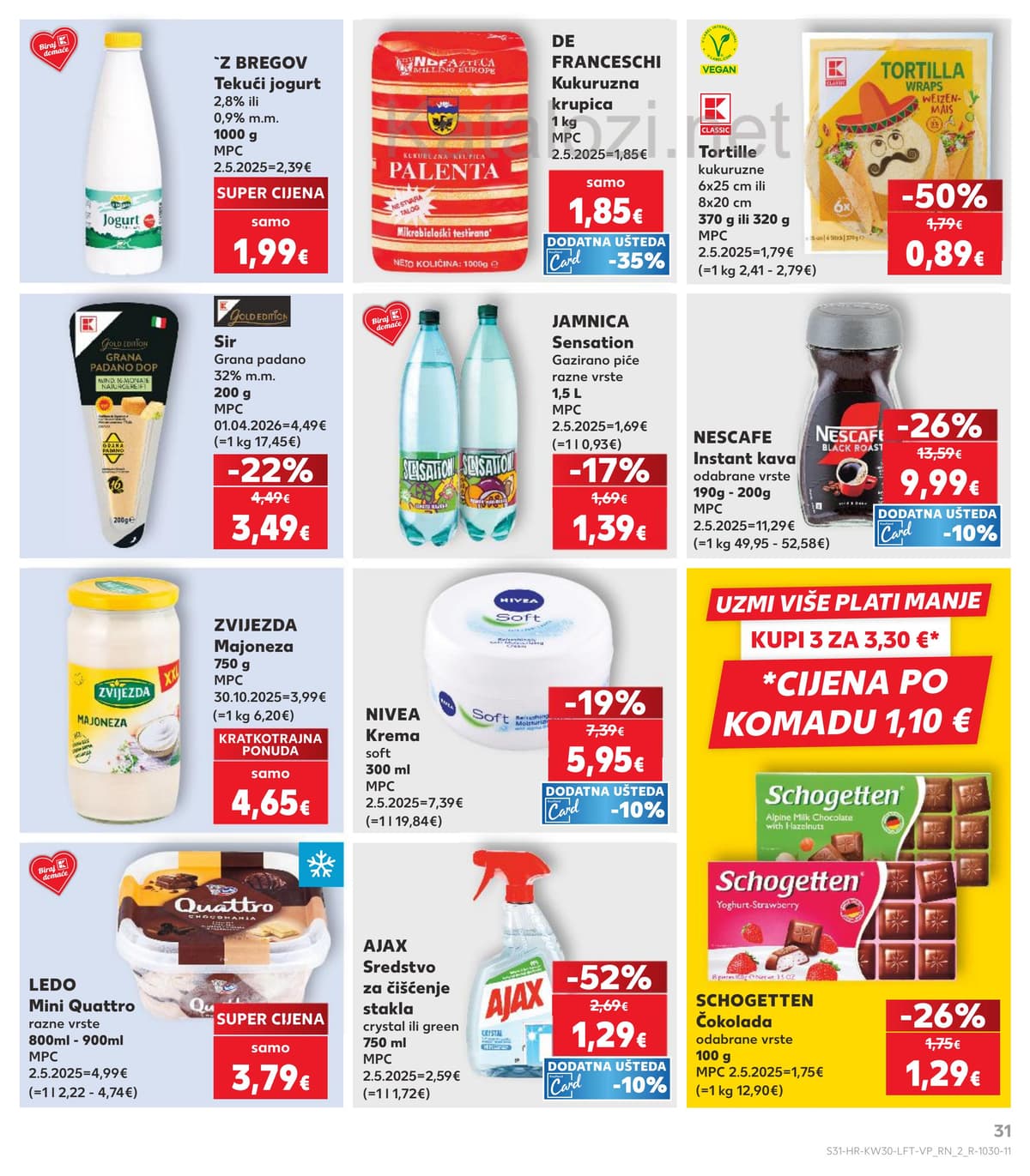Stranica 31. Kaufland kataloga - Tjedna Akcija