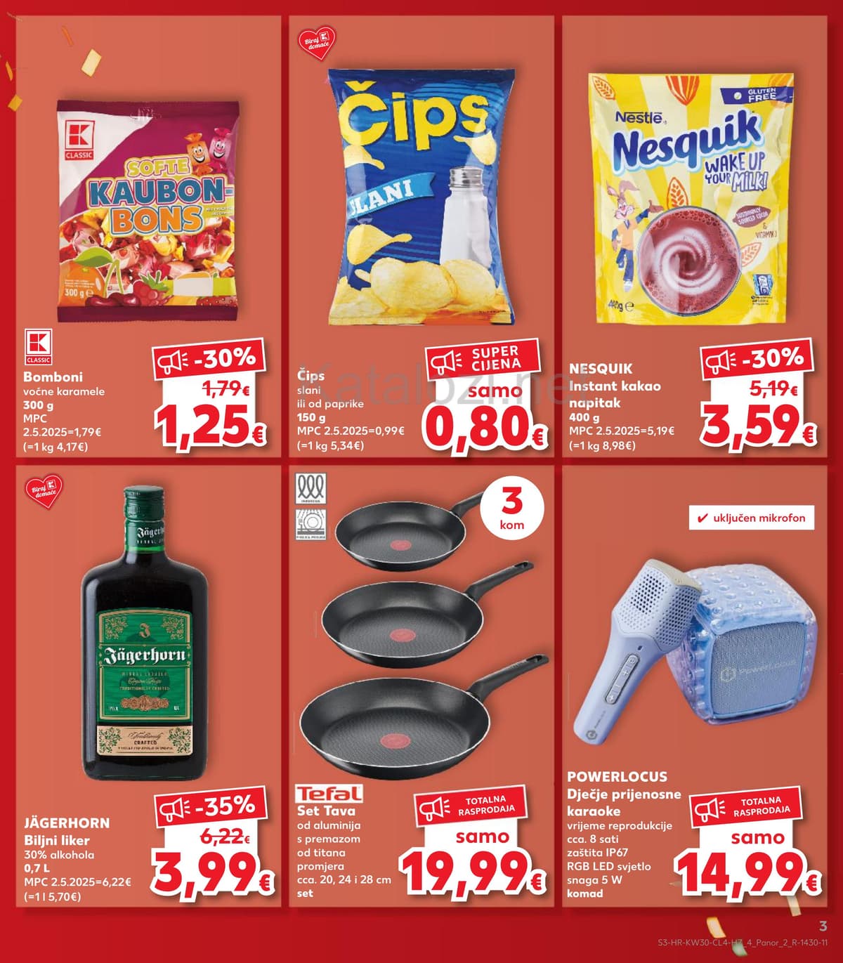 Stranica 3. Kaufland kataloga - Neviđene cijene