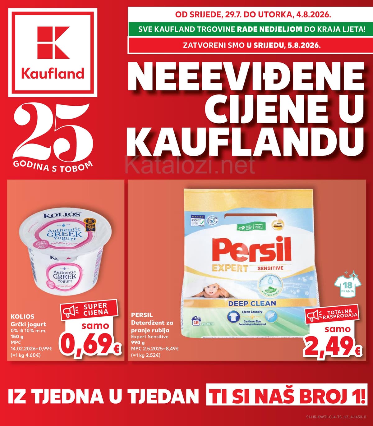 Stranica 1. Kaufland kataloga - Neviđene cijene