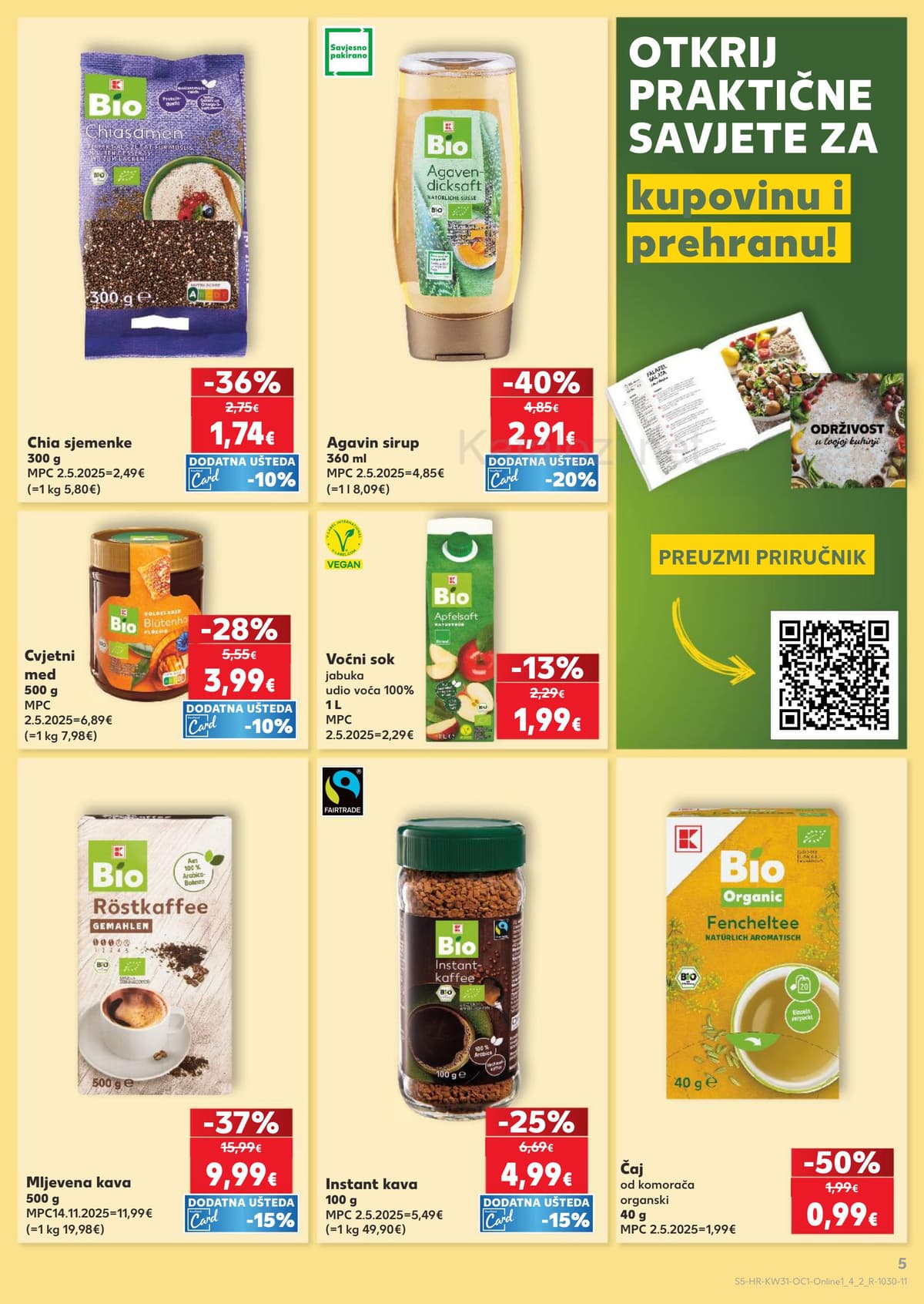 Stranica 5. Kaufland kataloga - Plate, doručak, hrana za plažu...