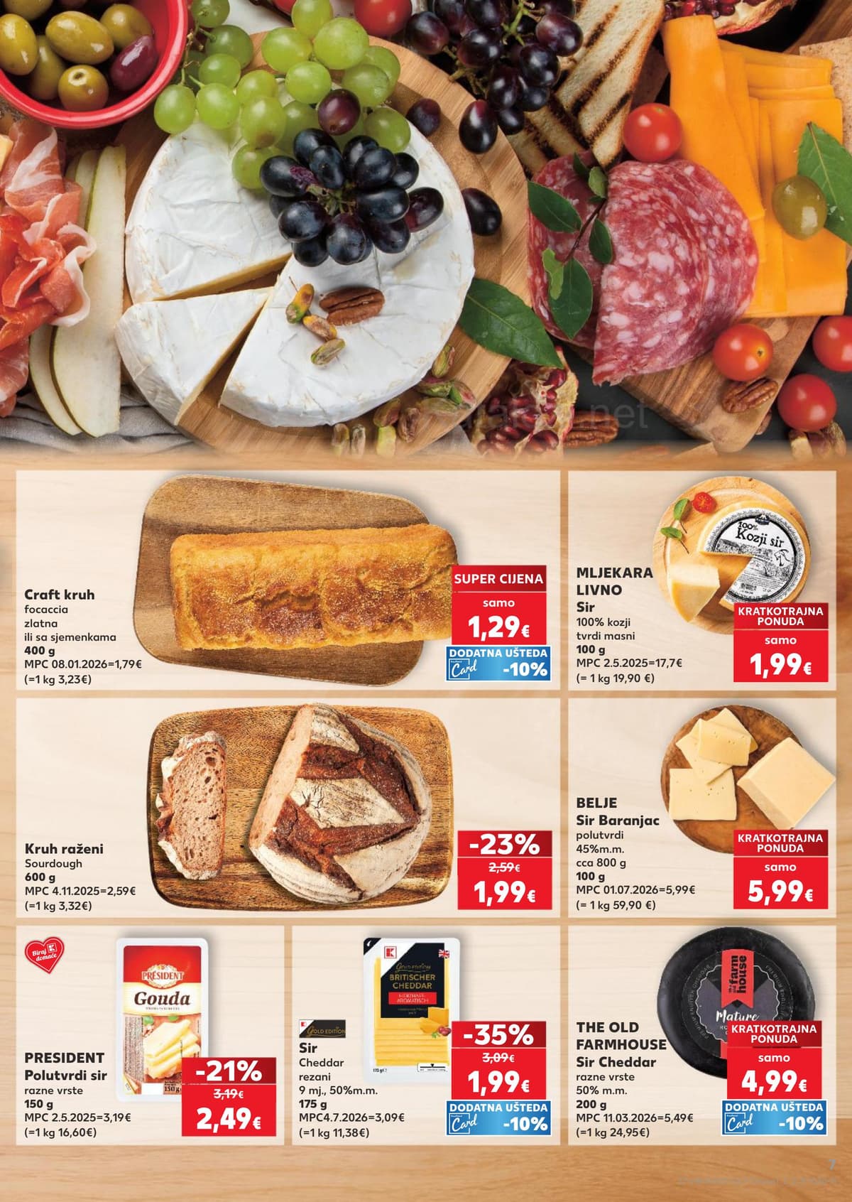 Stranica 7. Kaufland kataloga - Plate, doručak, hrana za plažu...