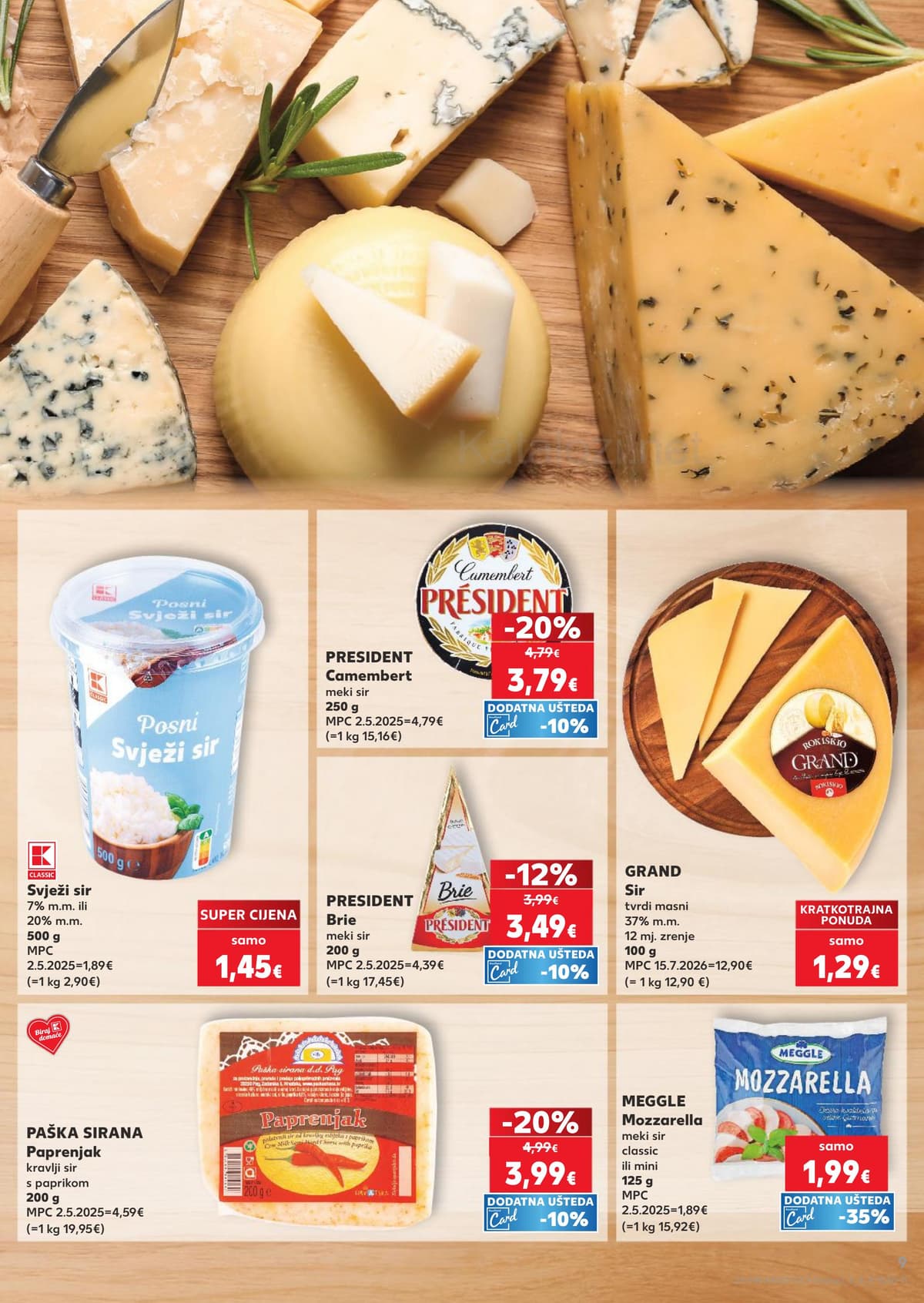 Stranica 9. Kaufland kataloga - Plate, doručak, hrana za plažu...