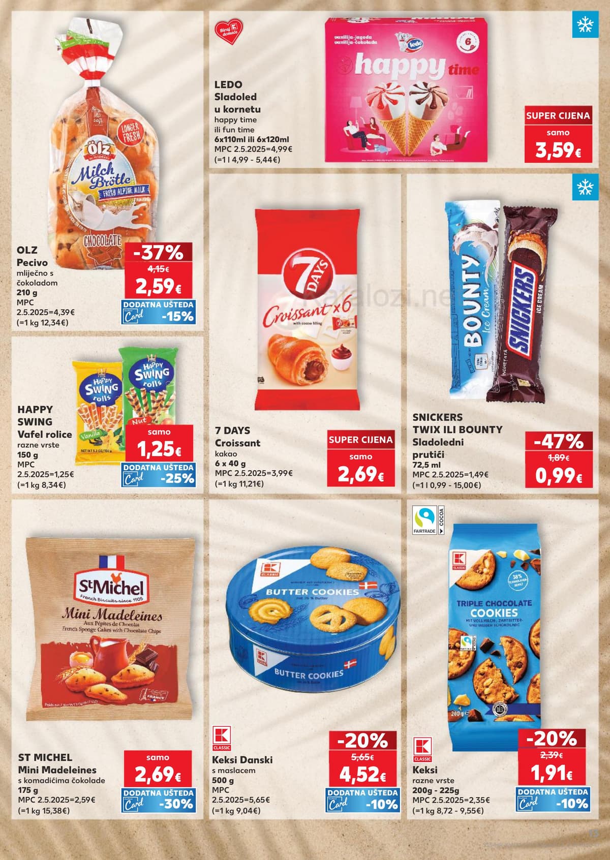 Stranica 13. Kaufland kataloga - Plate, doručak, hrana za plažu... od 25.07.2026.