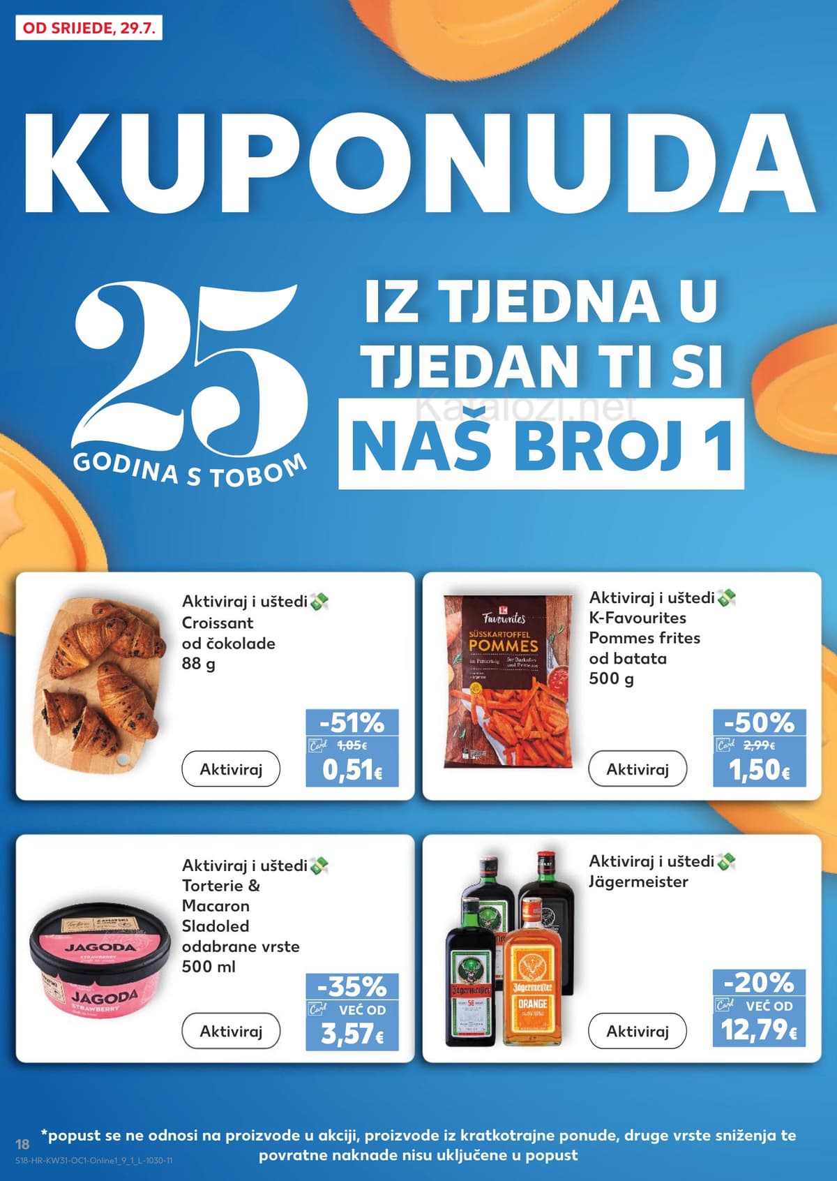Stranica 18. Kaufland kataloga - Plate, doručak, hrana za plažu... od 25.07.2026.