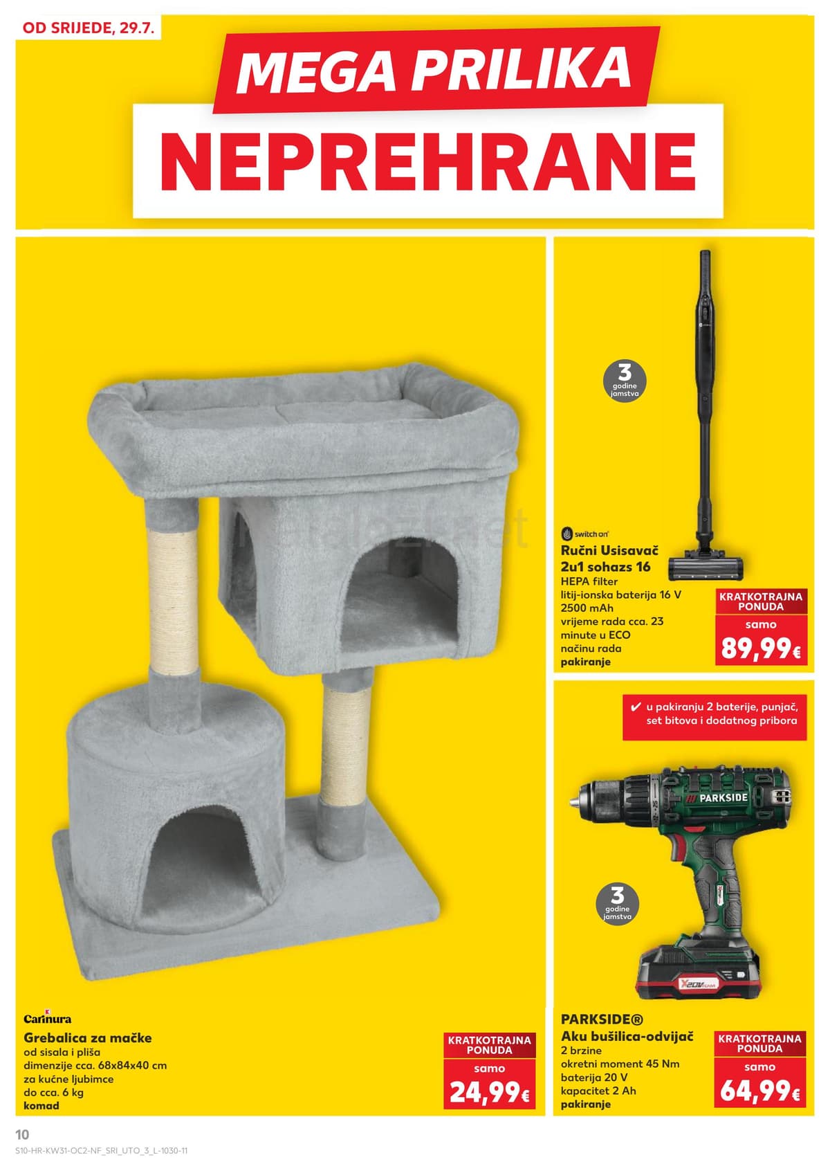 Stranica 10. Kaufland kataloga - Neprehrambeni Proizvodi od 25.07.2026.