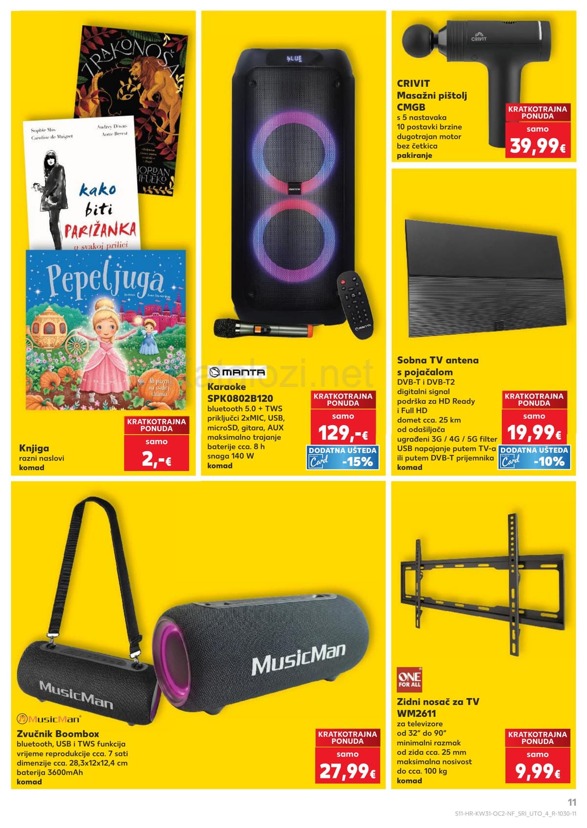 Stranica 11. Kaufland kataloga - Neprehrambeni Proizvodi
