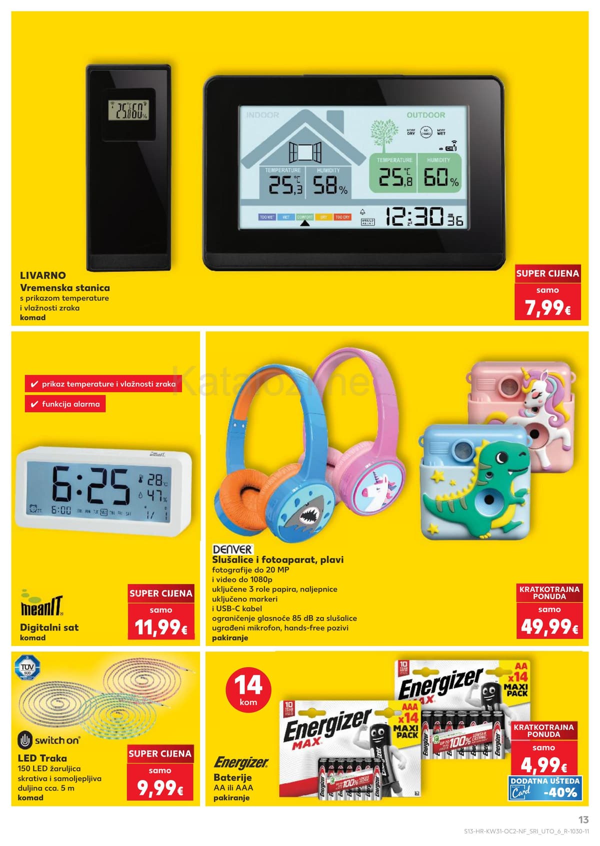 Stranica 13. Kaufland kataloga - Neprehrambeni Proizvodi