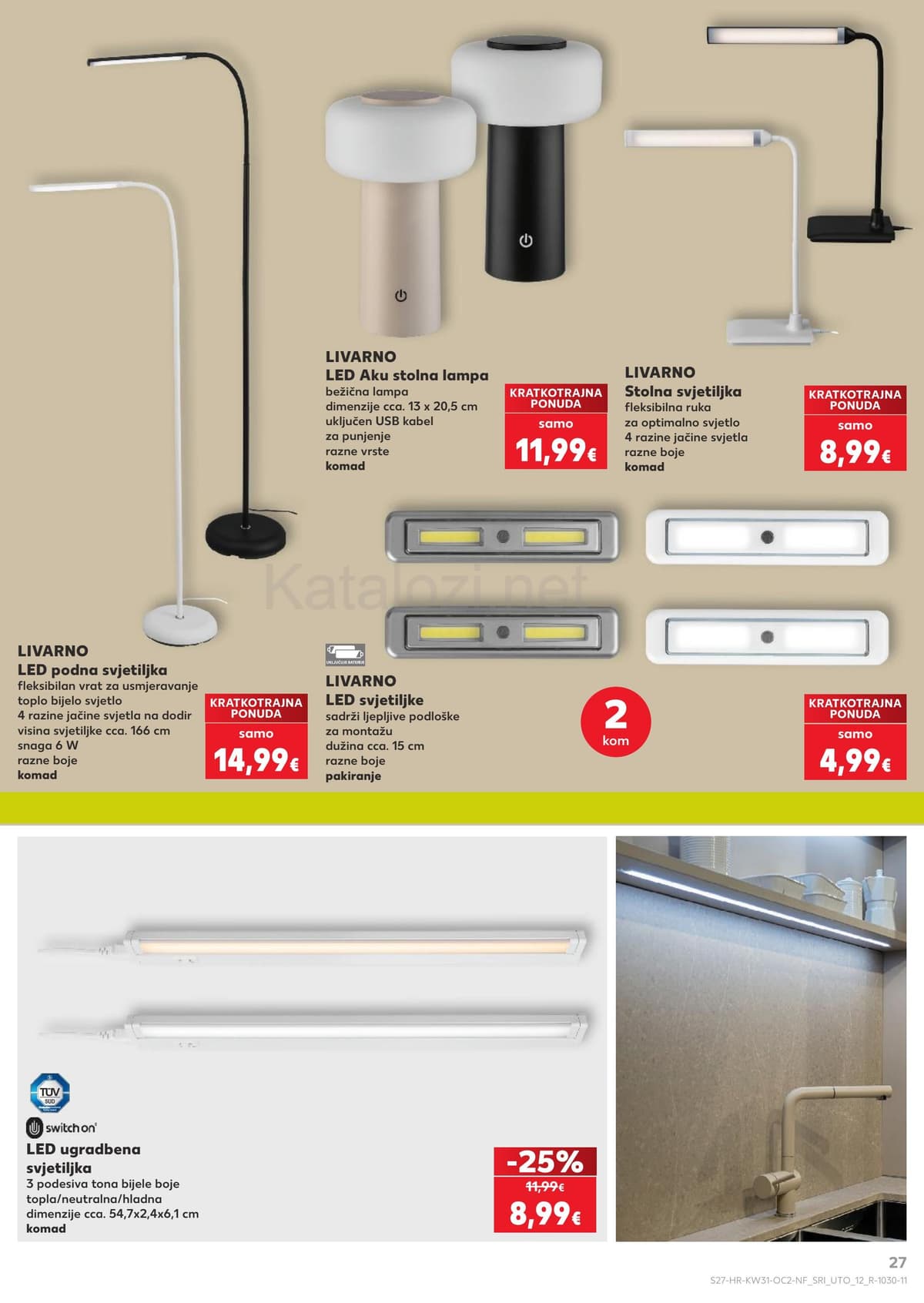 Stranica 27. Kaufland kataloga - Neprehrambeni Proizvodi od 25.07.2026.