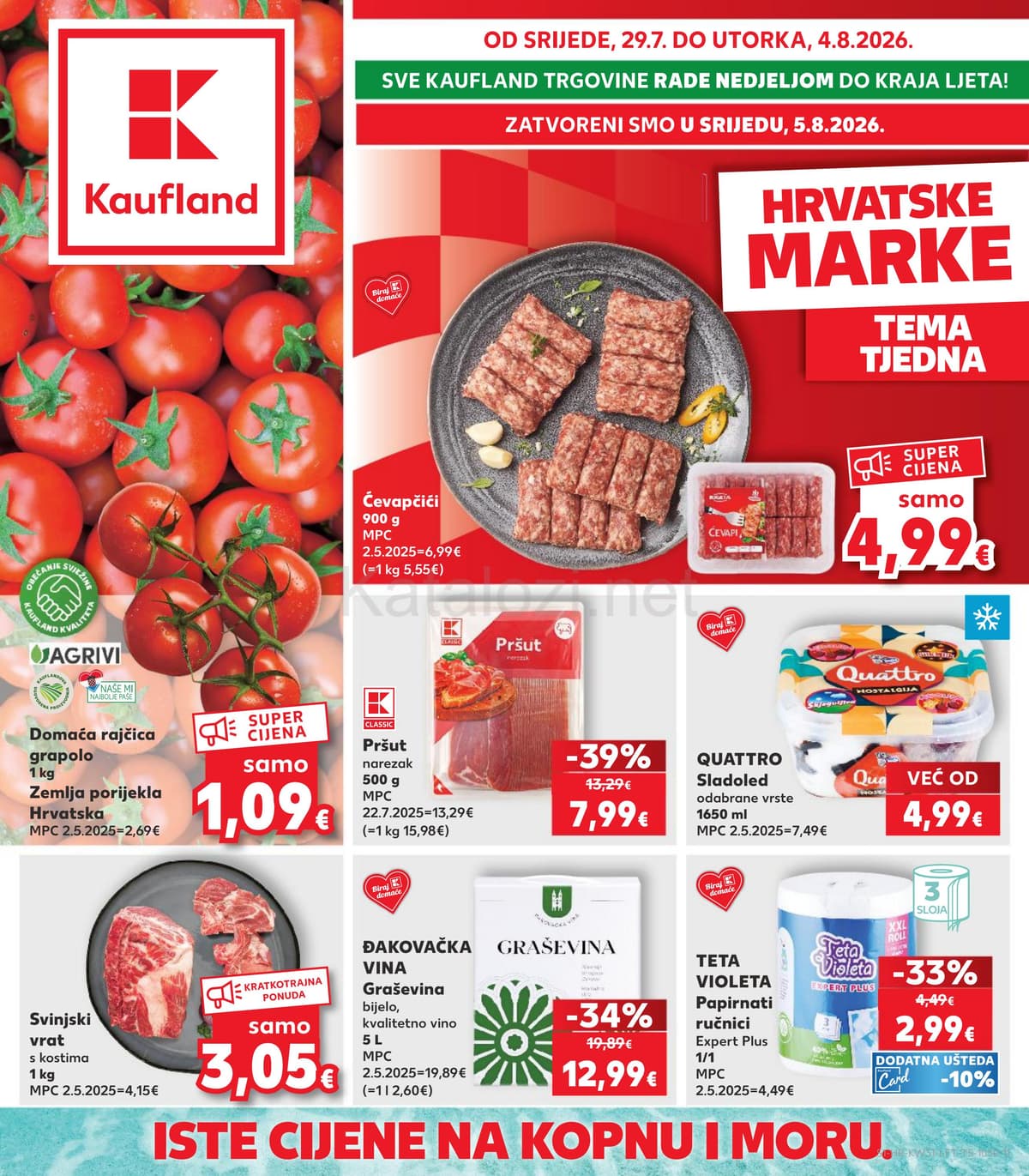 Stranica 1. Kaufland kataloga - Tjedna Akcija