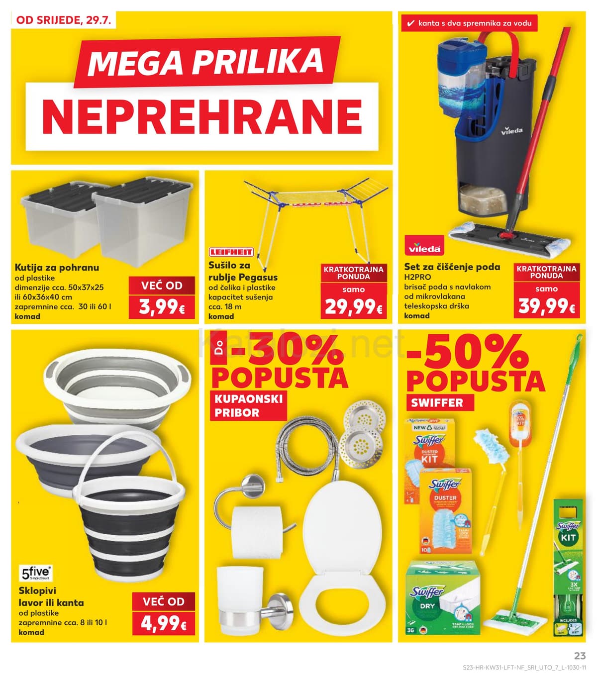 Stranica 23. Kaufland kataloga - Tjedna Akcija od 25.07.2026.
