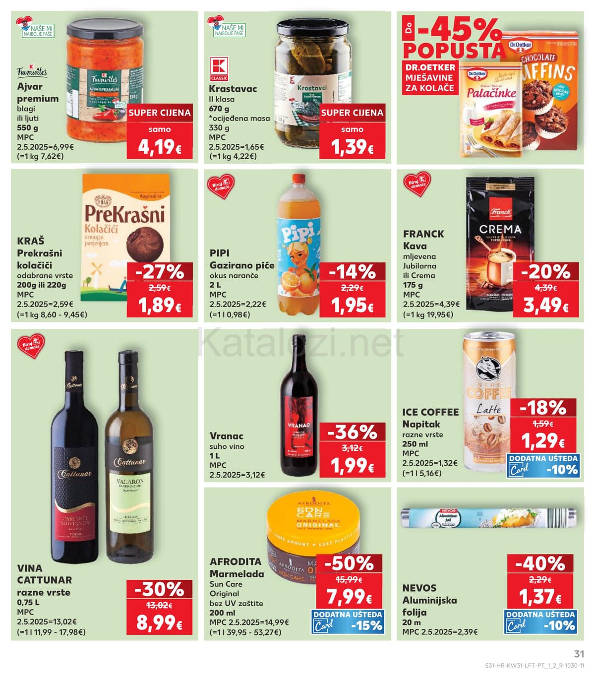 Stranica 31. Kaufland kataloga - Tjedna Akcija