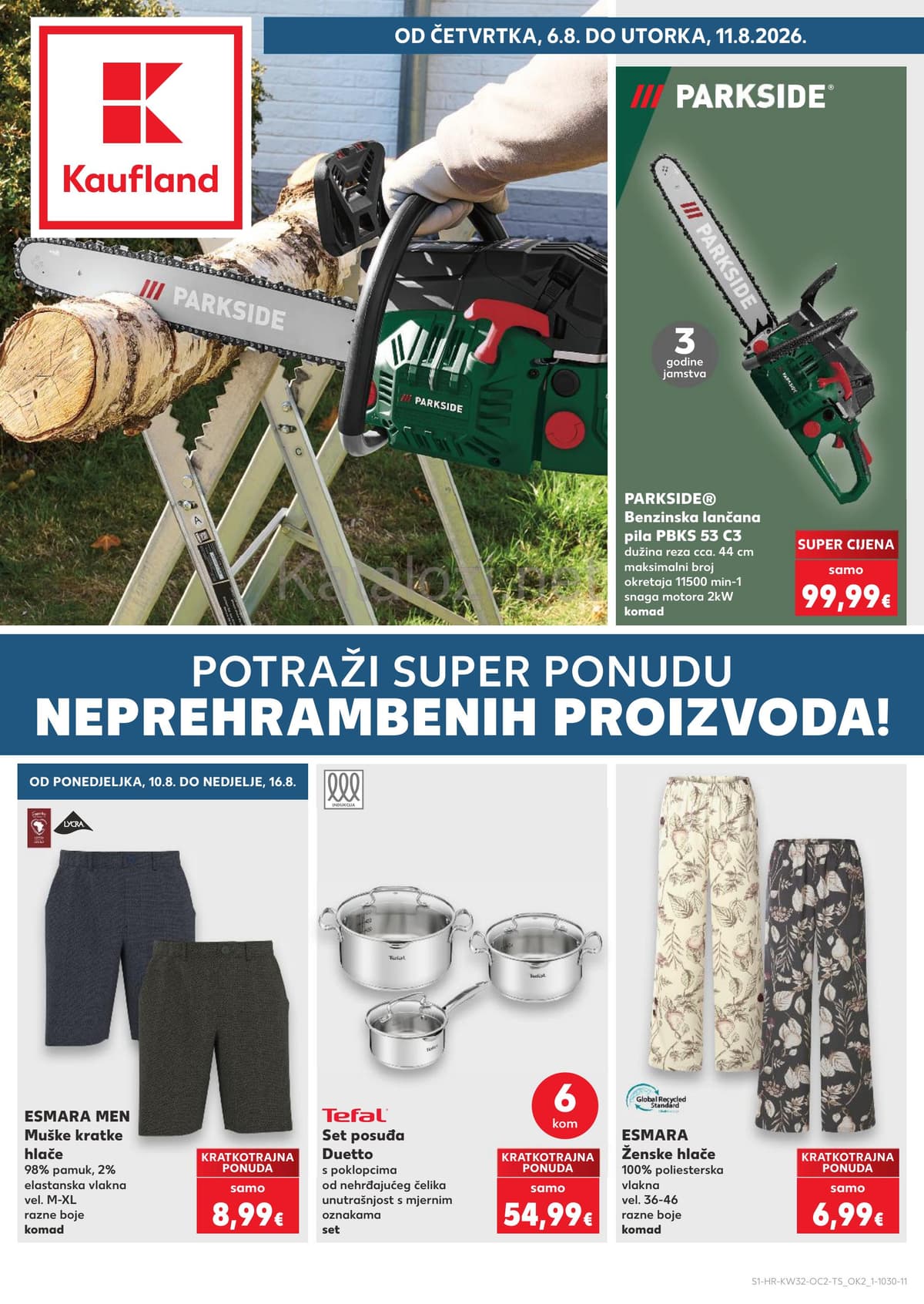 Stranica 1. Kaufland kataloga - Neprehrambeni Proizvodi od 02.08.2026.