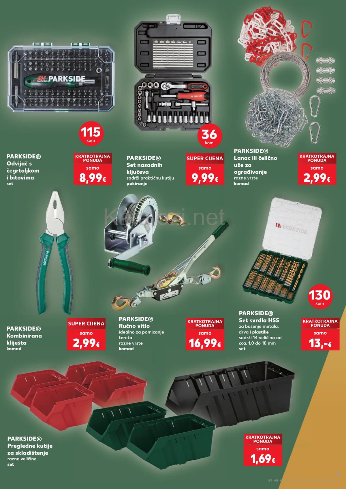 Stranica 9. Kaufland kataloga - Neprehrambeni Proizvodi od 02.08.2026.