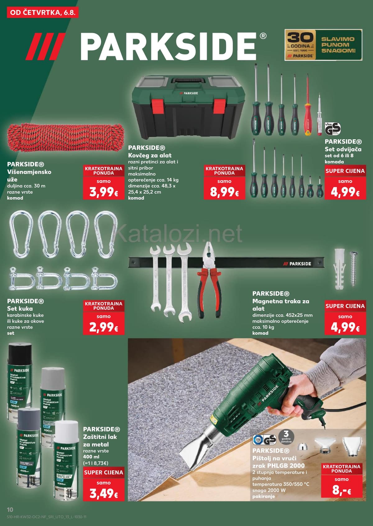Stranica 10. Kaufland kataloga - Neprehrambeni Proizvodi od 02.08.2026.