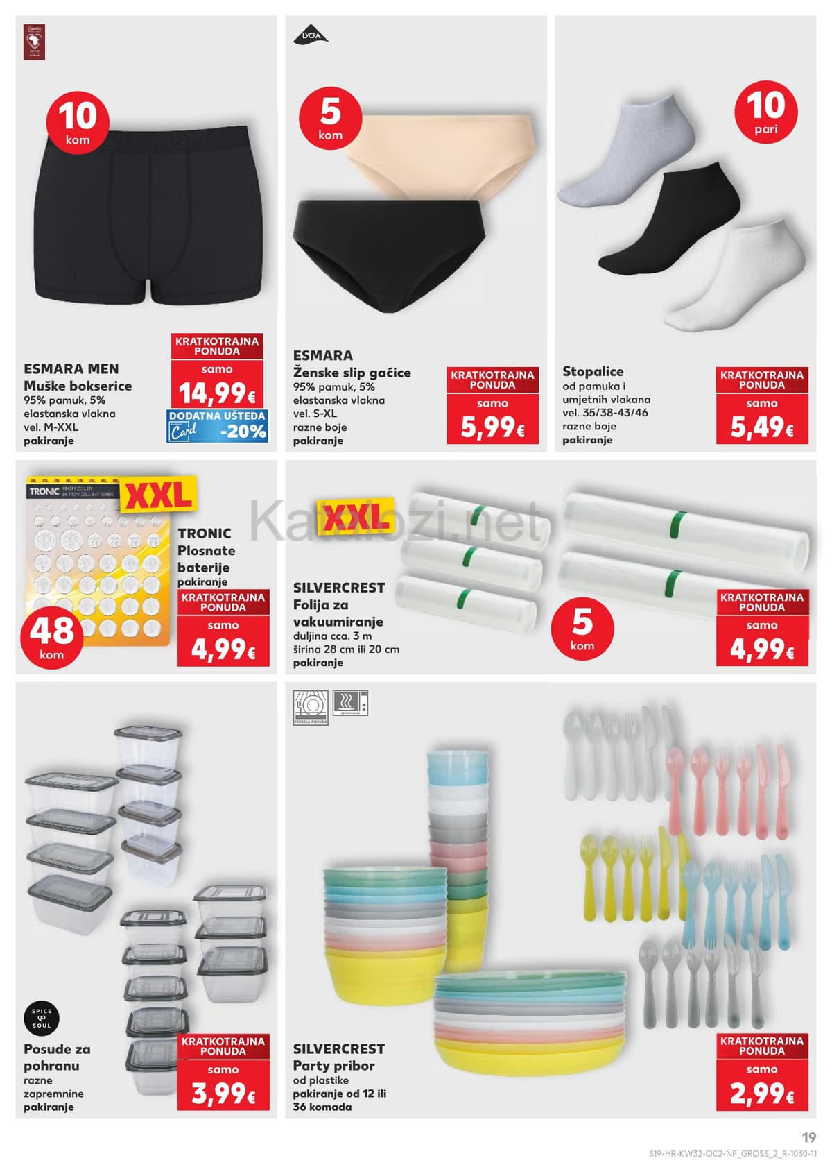 Stranica 19. Kaufland kataloga - Neprehrambeni Proizvodi od 02.08.2026.