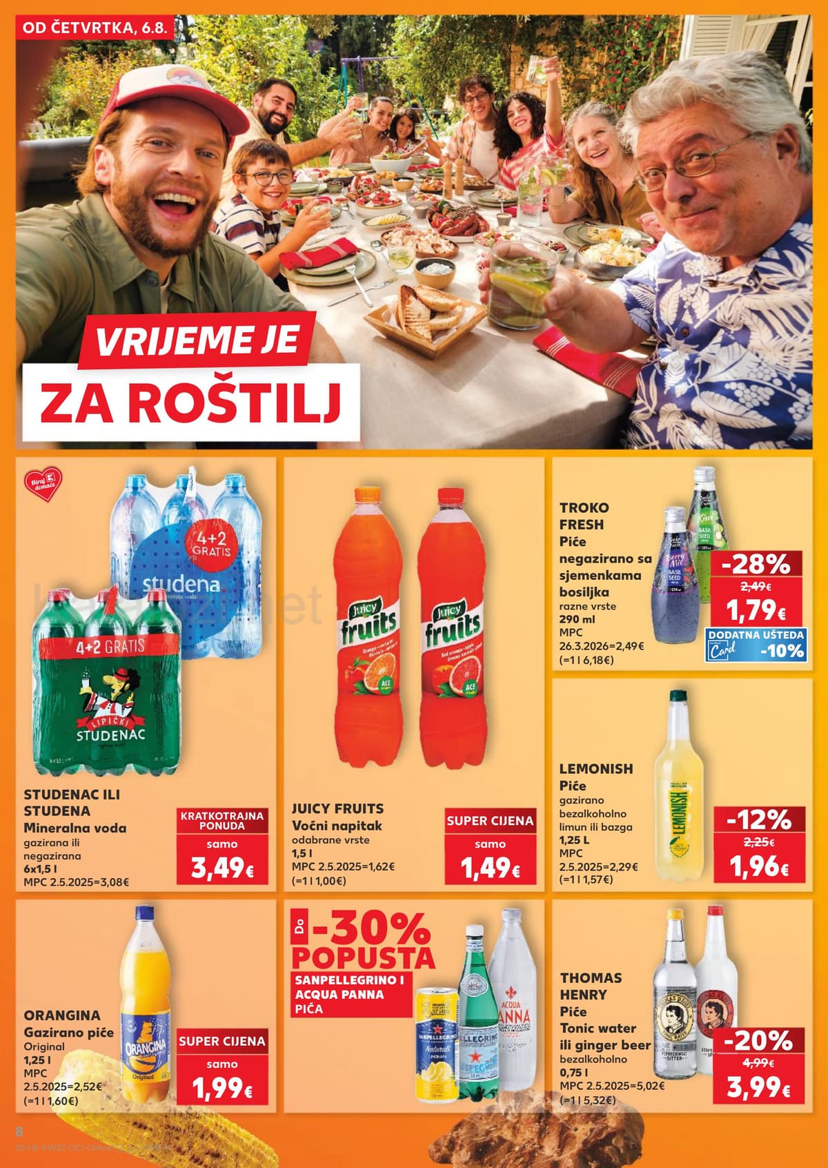 Stranica 8. Kaufland kataloga - Najbolje za roštilj, sve za mačke...