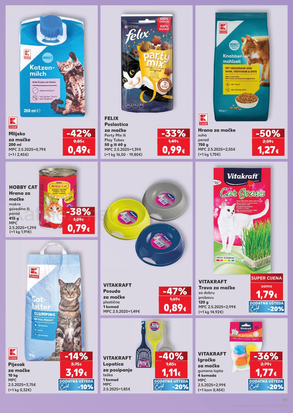 Stranica 19. Kaufland kataloga - Najbolje za roštilj, sve za mačke... od 02.08.2026.