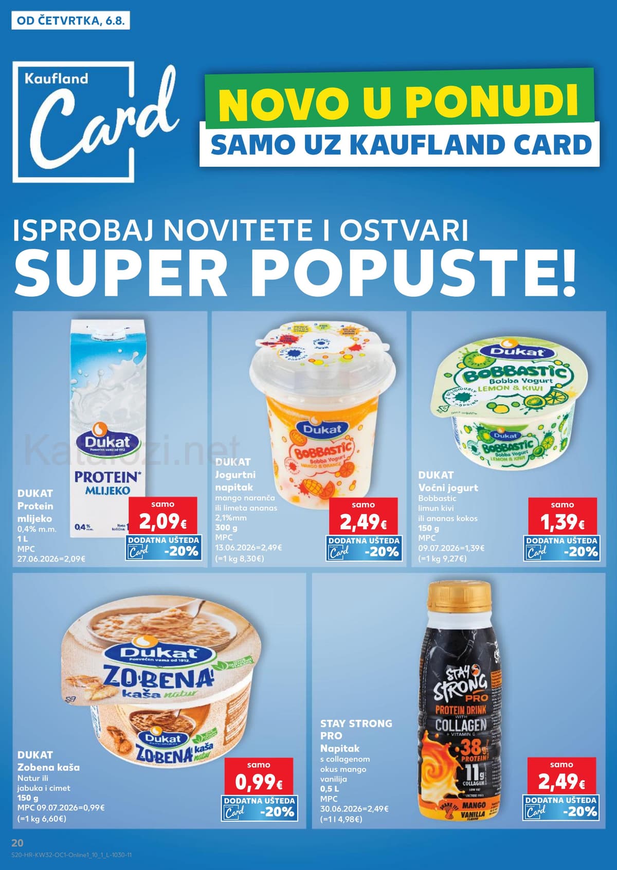Stranica 20. Kaufland kataloga - Najbolje za roštilj, sve za mačke... od 02.08.2026.