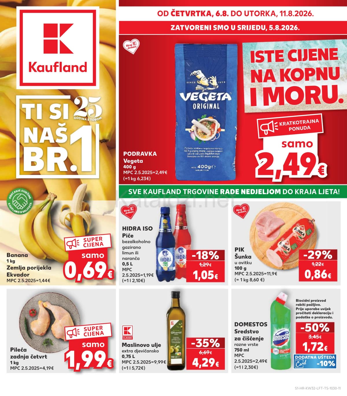 Stranica 1. Kaufland kataloga - Tjedna Akcija