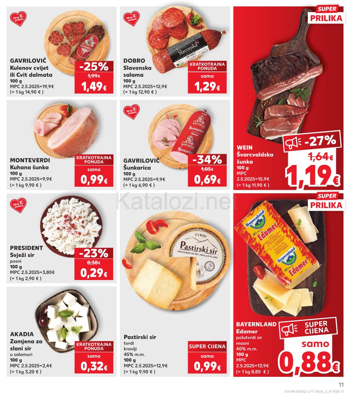 Stranica 11. Kaufland kataloga - Tjedna Akcija od 02.08.2026.