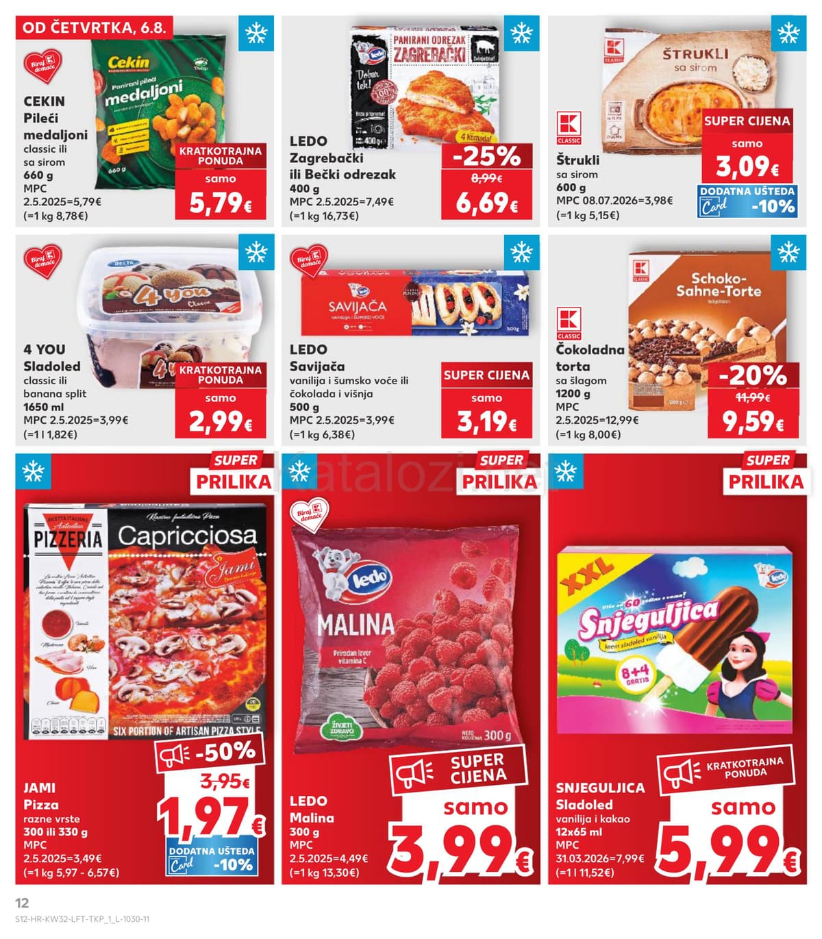 Stranica 12. Kaufland kataloga - Tjedna Akcija od 02.08.2026.