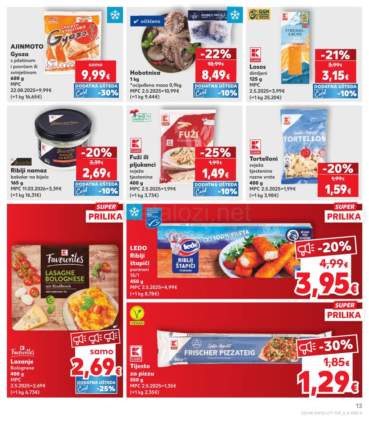 Stranica 13. Kaufland kataloga - Tjedna Akcija od 02.08.2026.