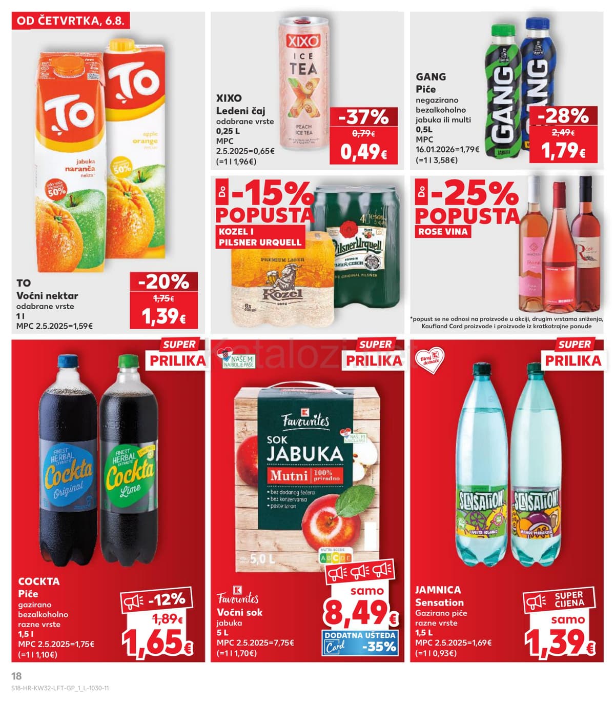 Stranica 18. Kaufland kataloga - Tjedna Akcija od 02.08.2026.